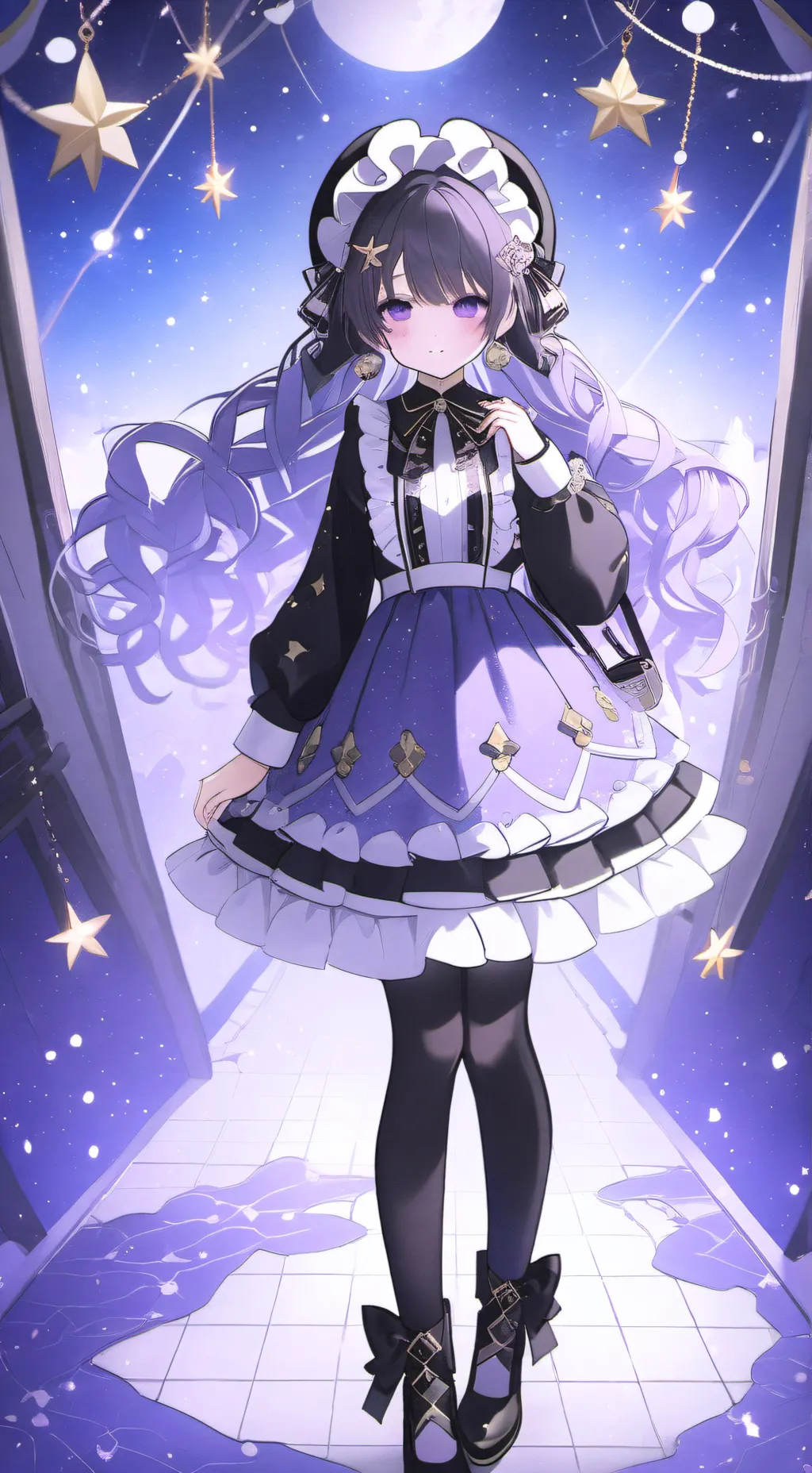 ai character: make the universe  background