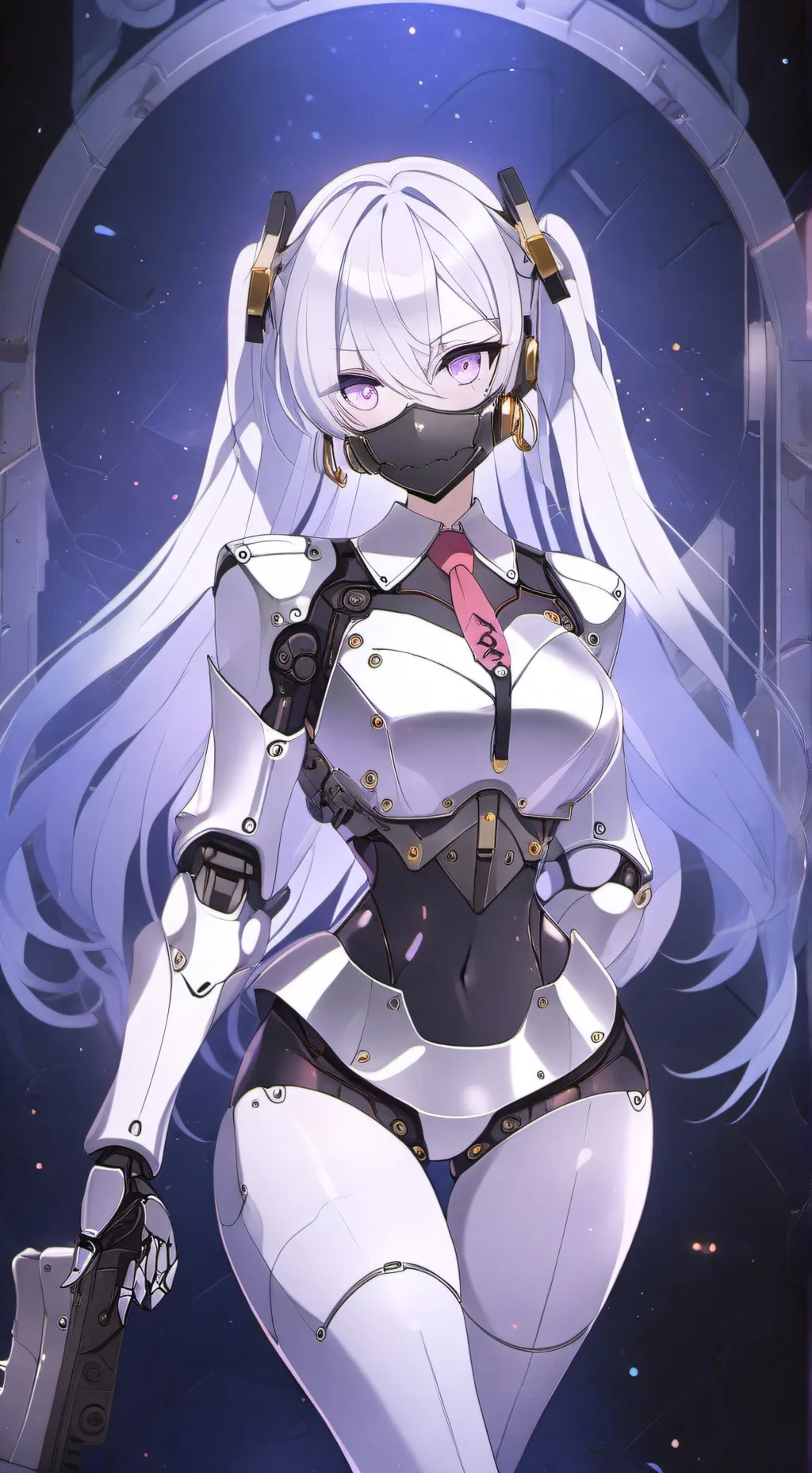 ai character: android gf background