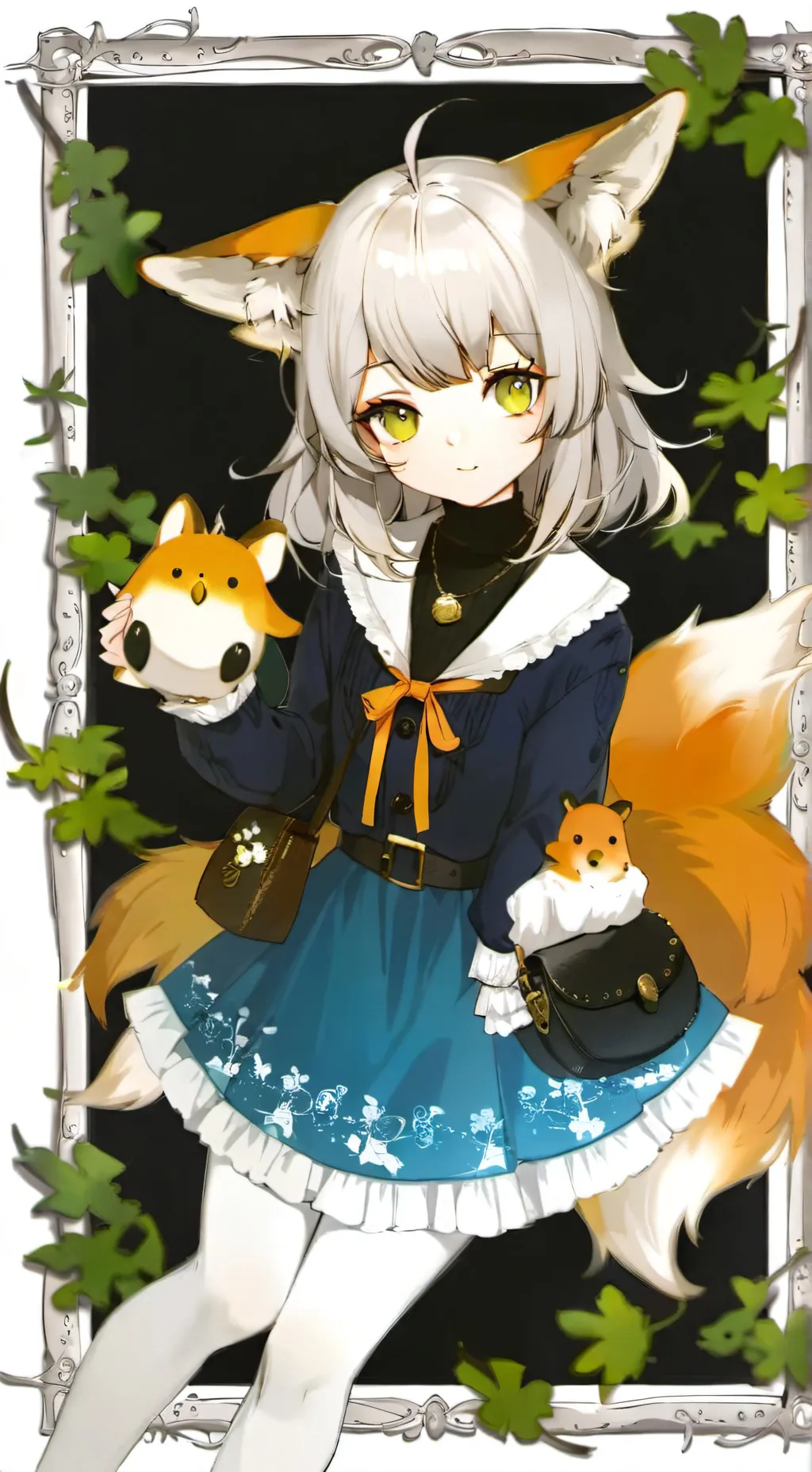 ai character: Fuyuko background