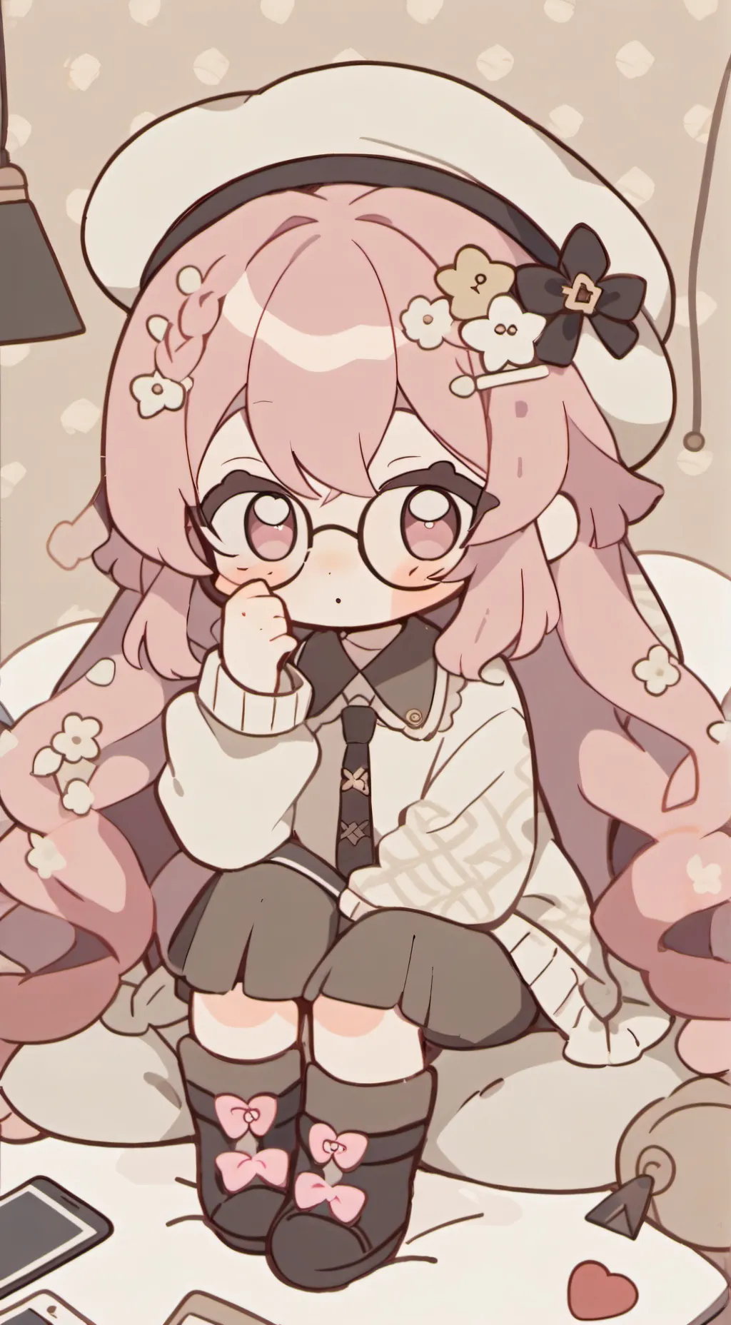 ai character: IVE_OFFICIAL background