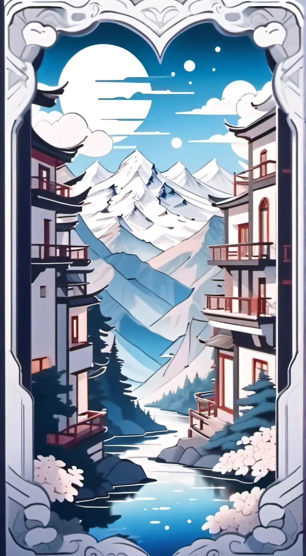 ai character: Chica pick me background