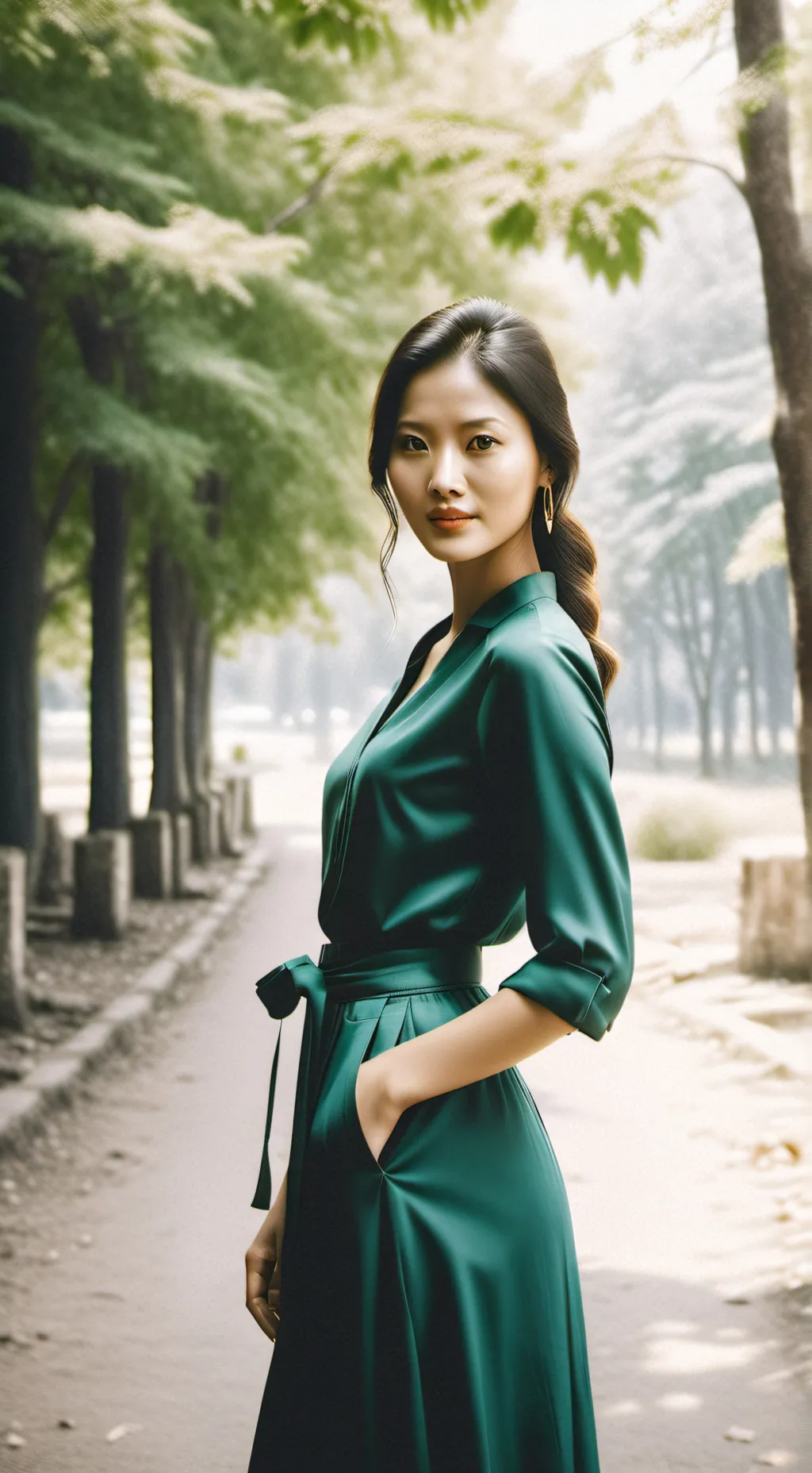 ai character: Morgan moon background