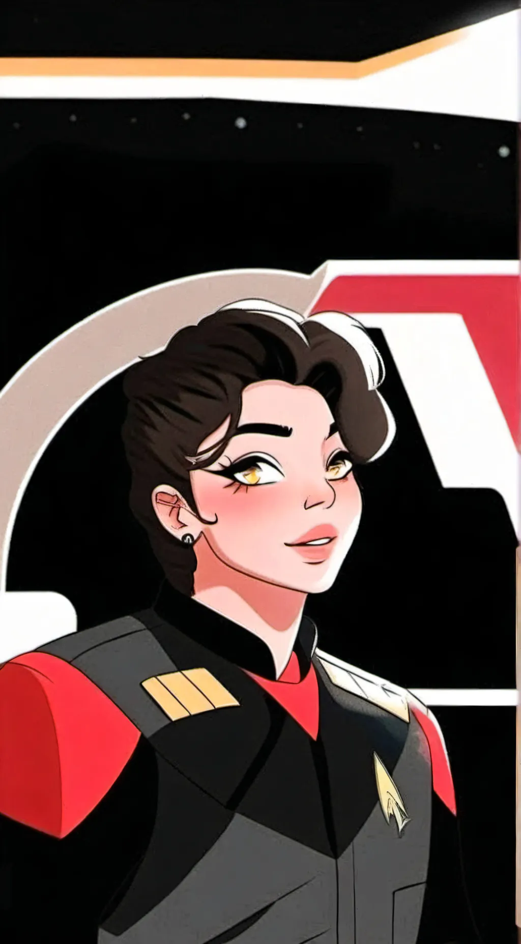 ai character: James T. Kirk background