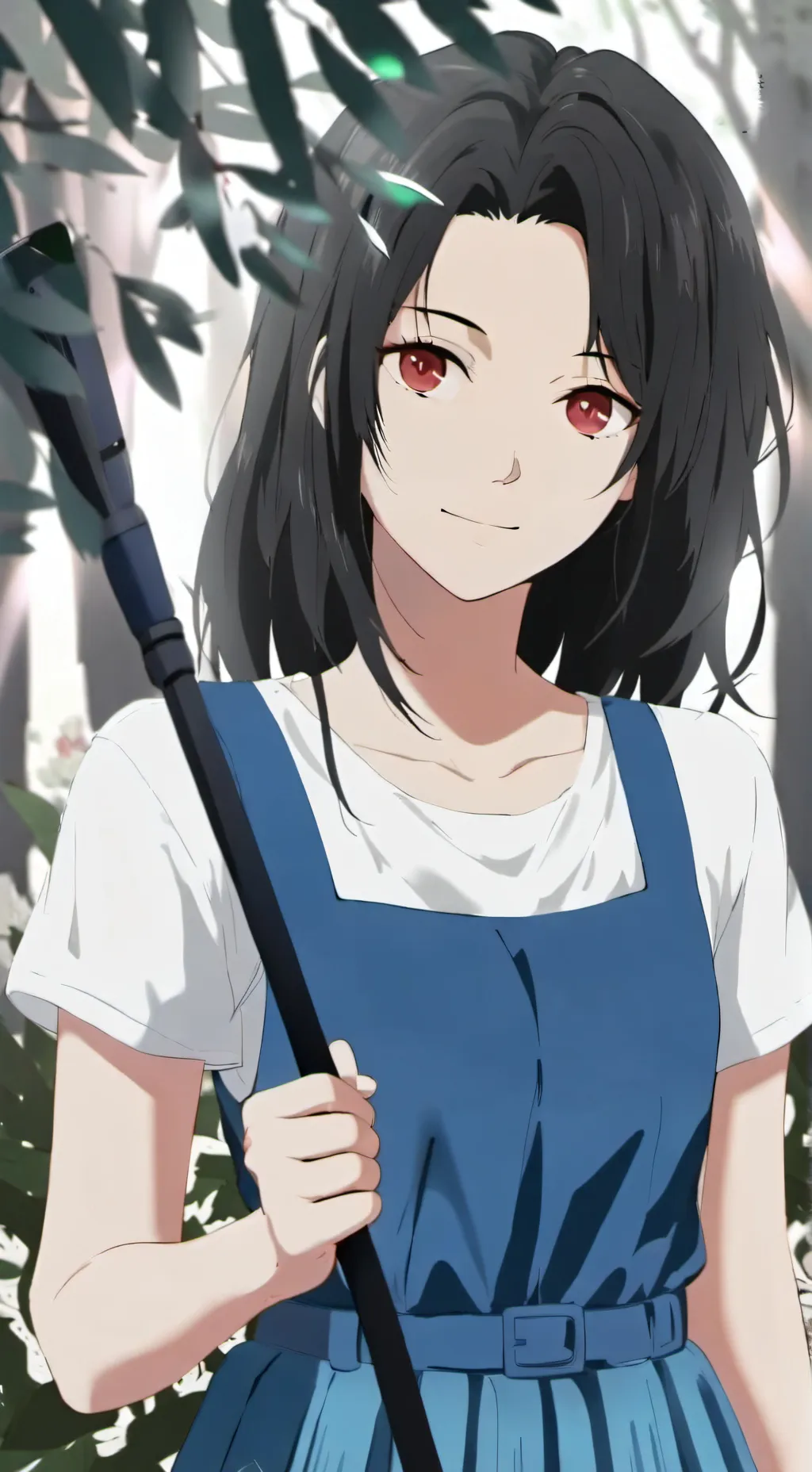 ai character: nezuko background