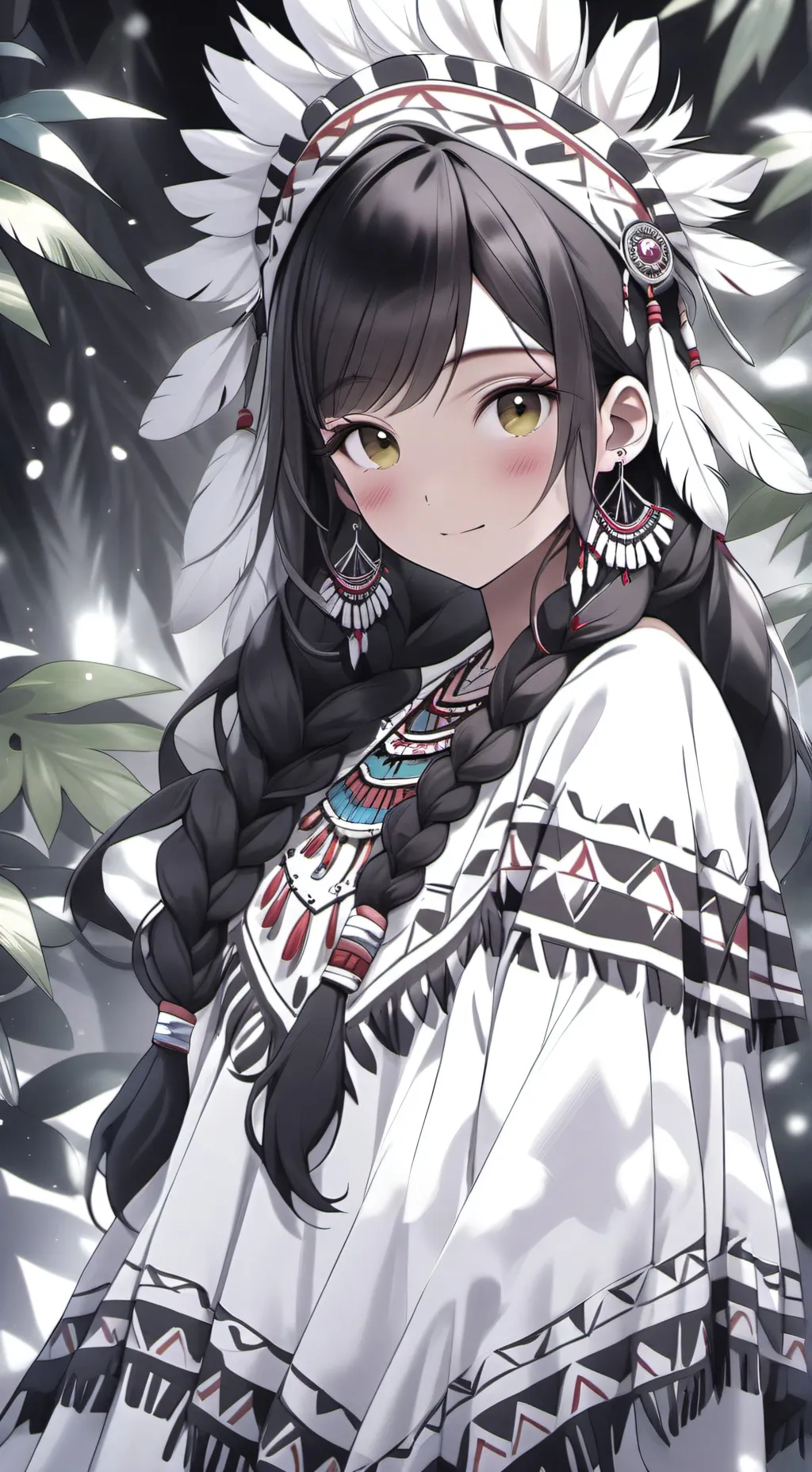 ai character: Luna  background