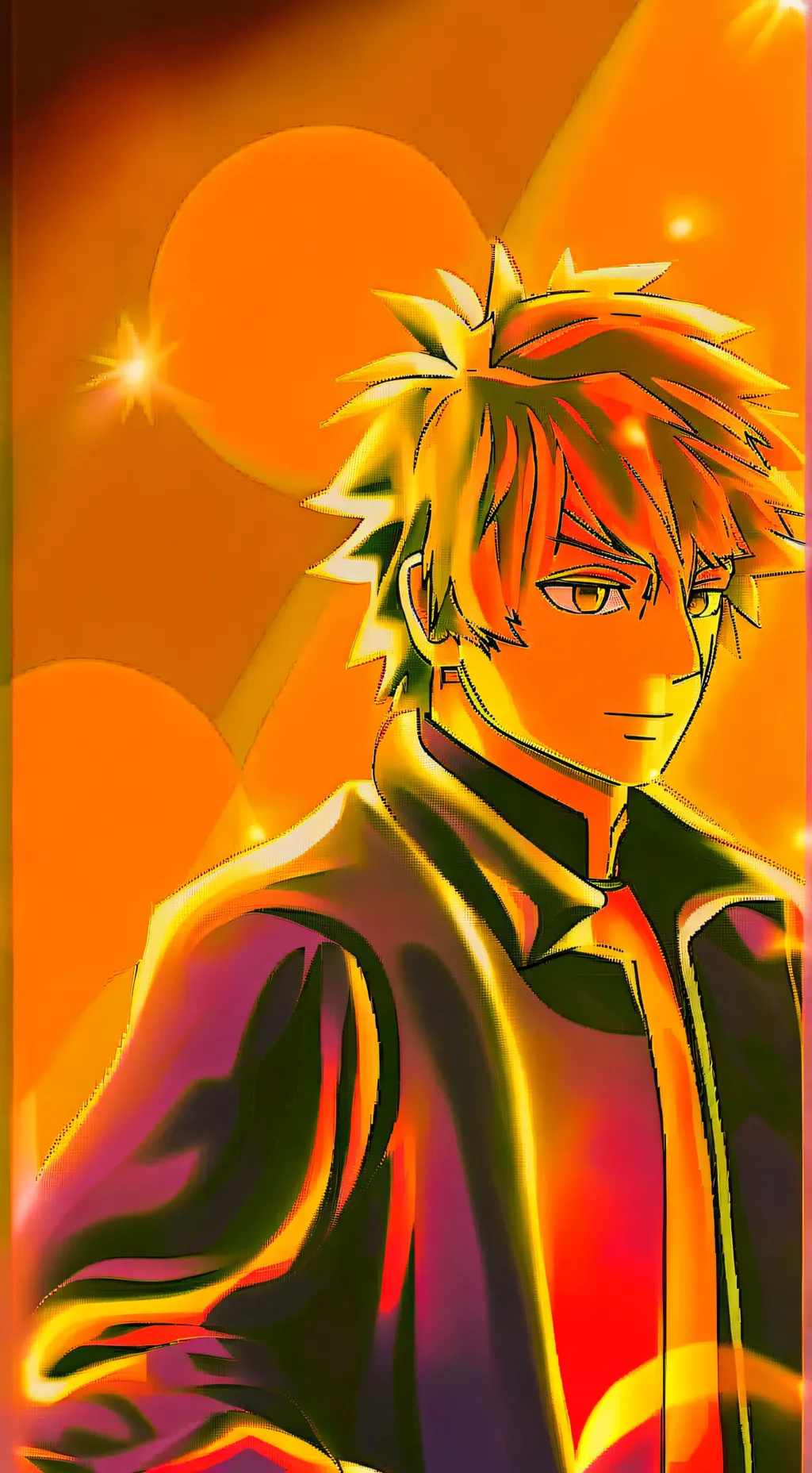 ai character: Zenitsu  background