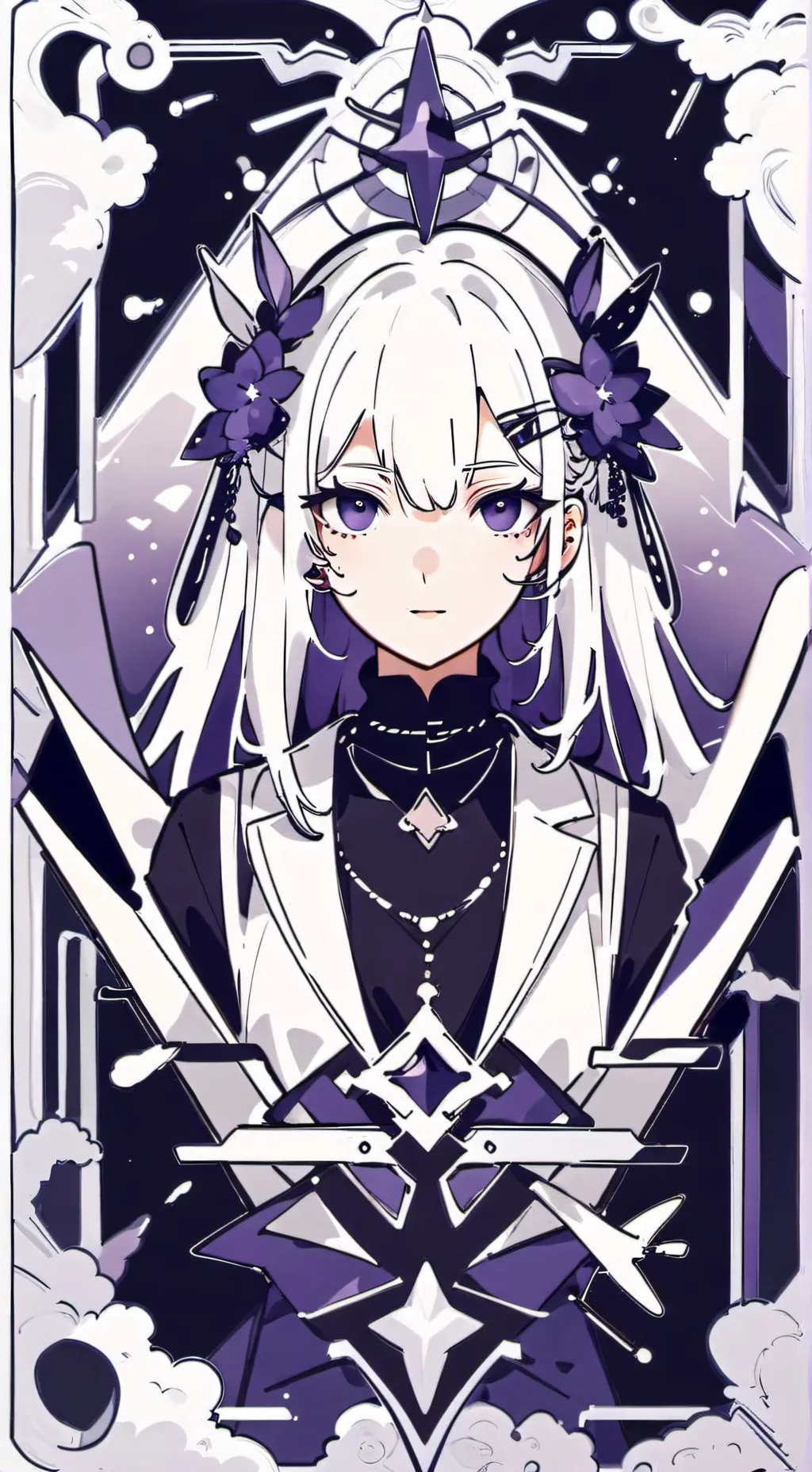 ai character: Lily background