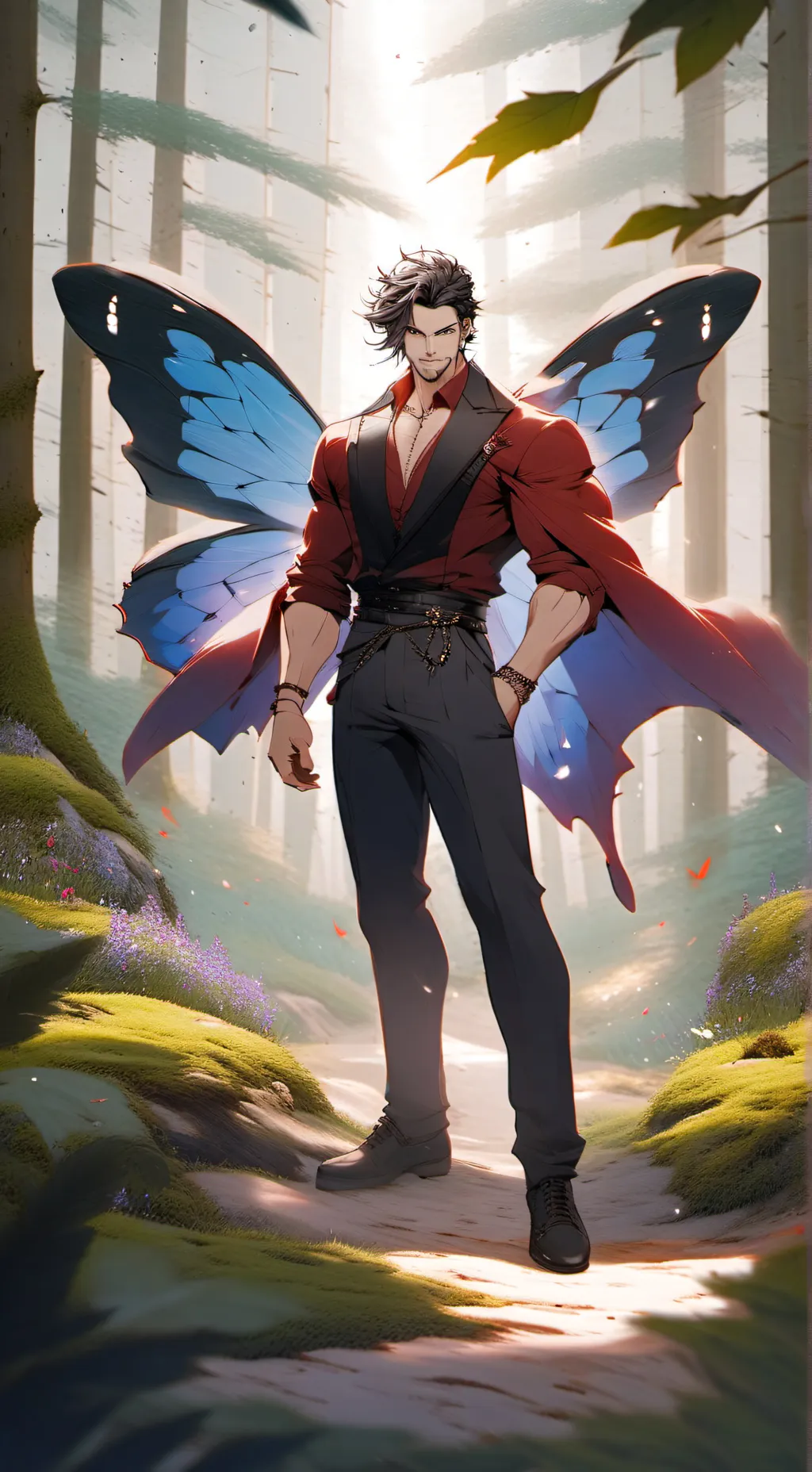 ai character: Donlaterio background