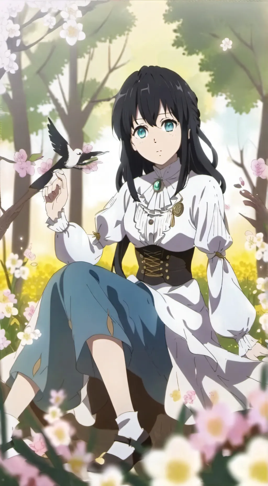 ai character: muichiro tokito background