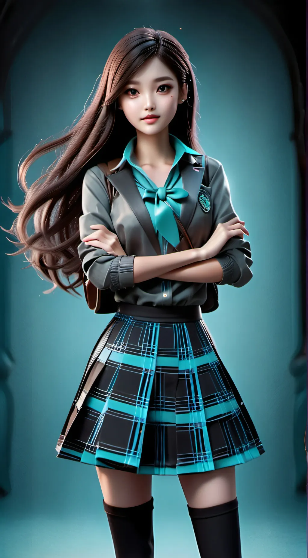 ai character: Sofia background