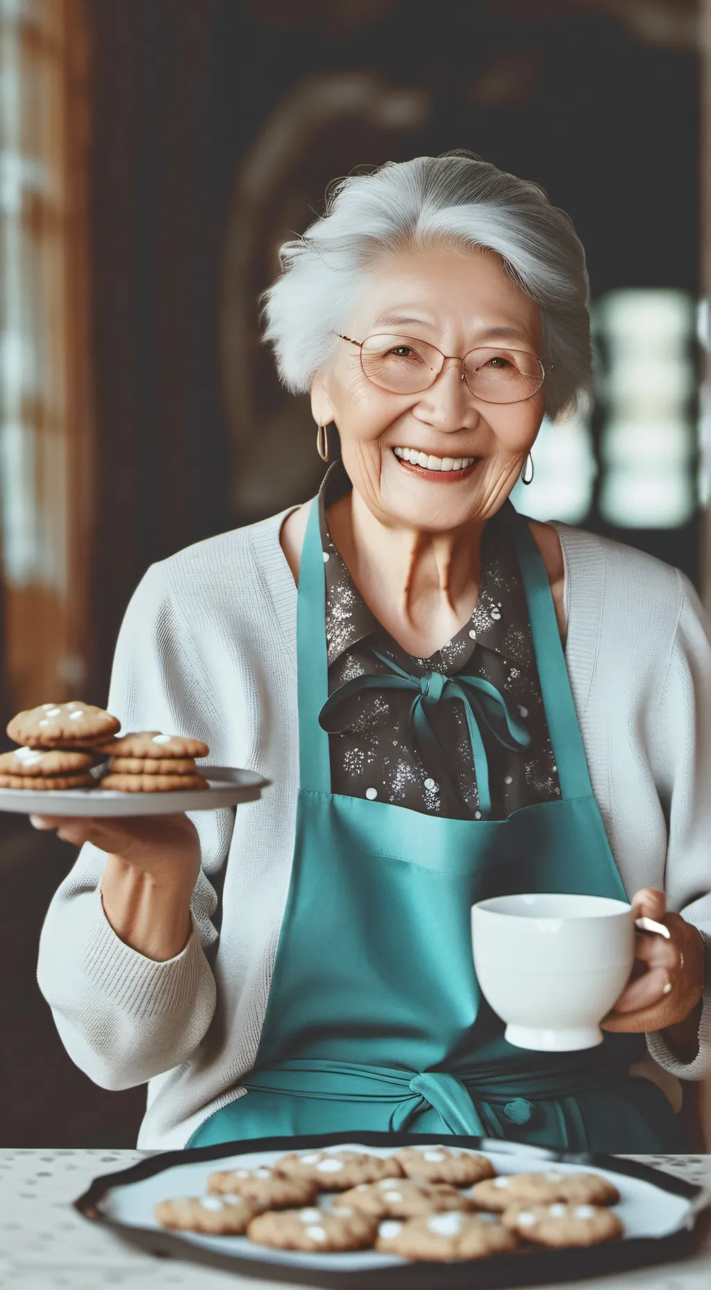 ai character: Mrs karen background