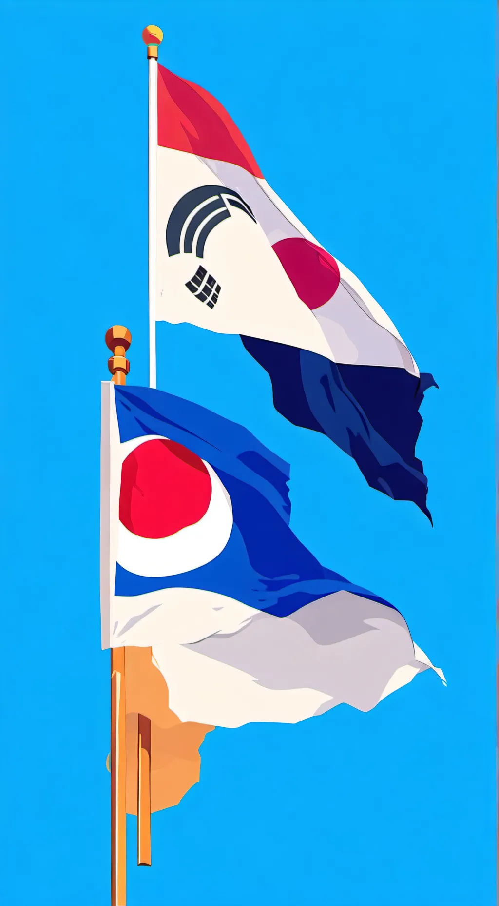 ai character: 🇰🇵&🇰🇷ch background