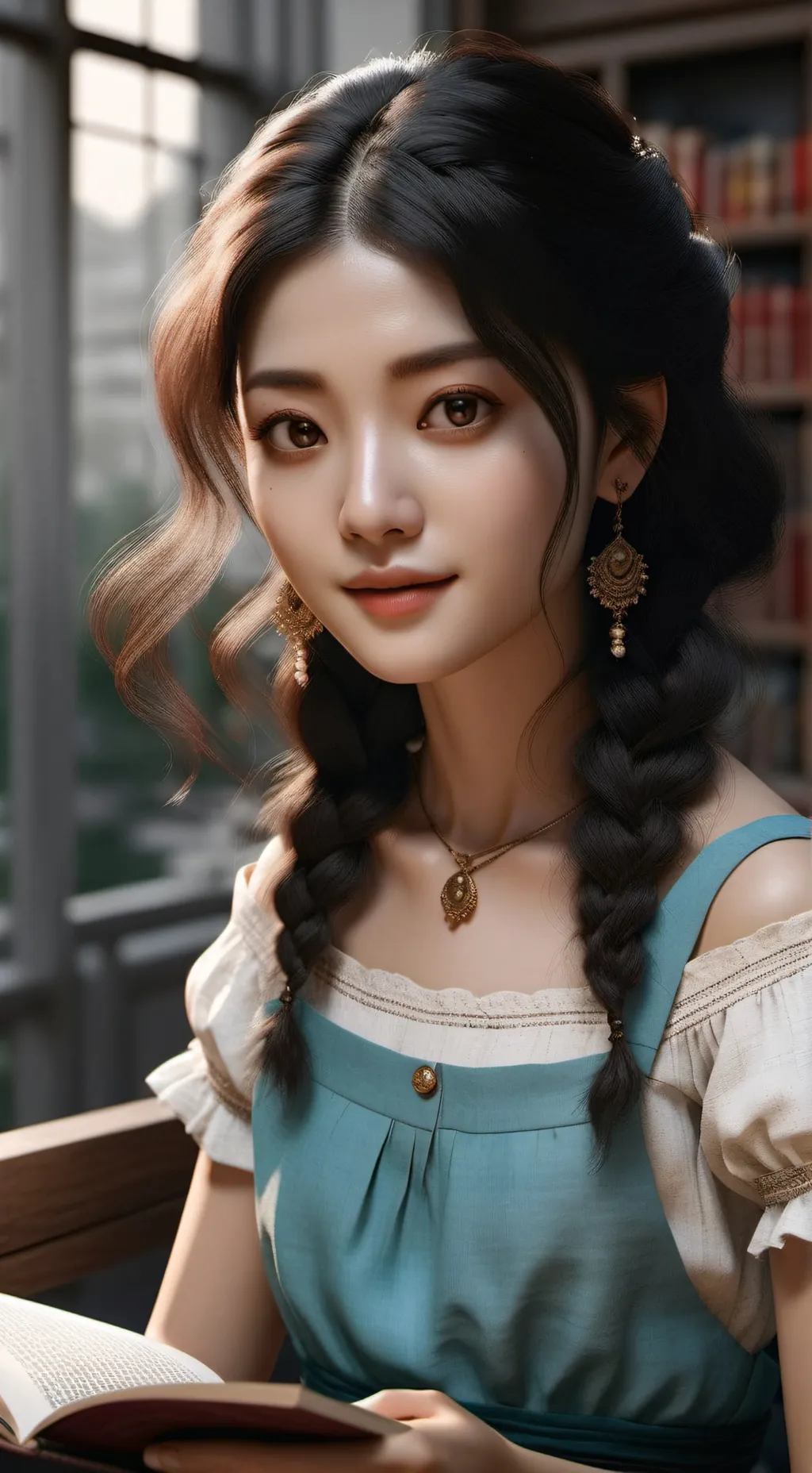 ai character: beth background