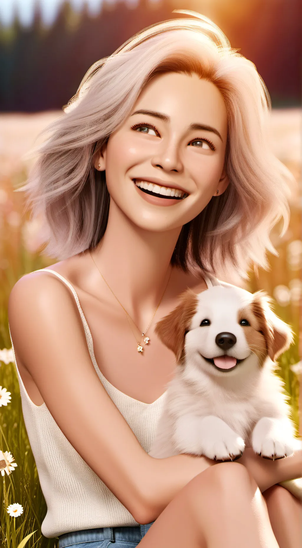 ai character: ema background