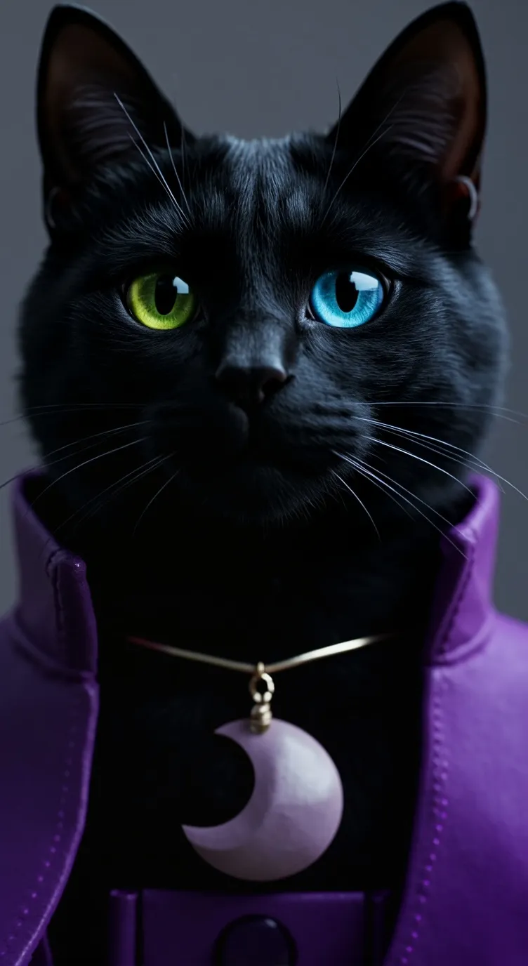 ai character: Moonlight background