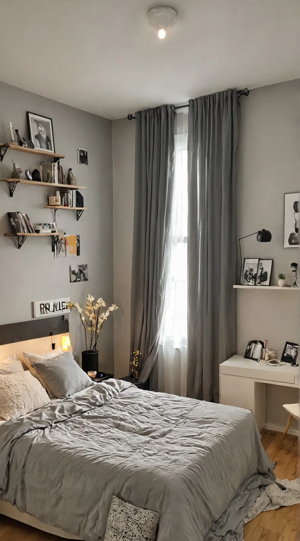 ai character: UA Dorm rooms background