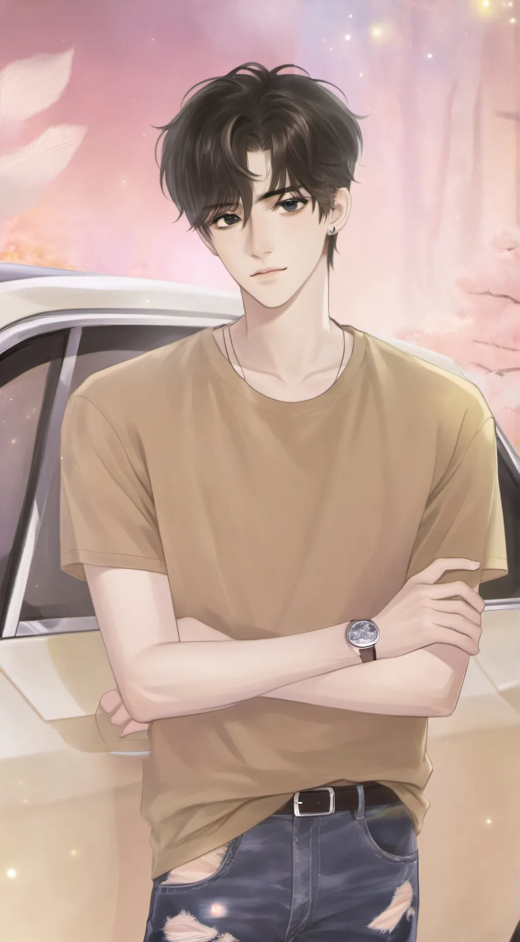 ai character: Tony background