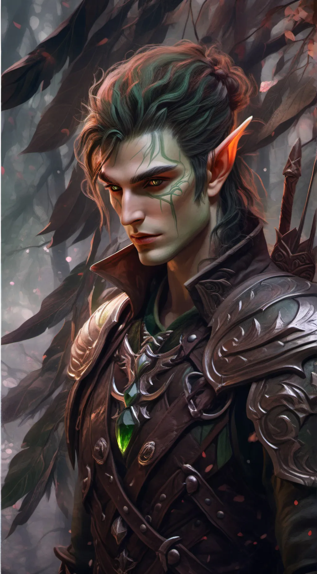 ai character: 🌿Bel🌿 background