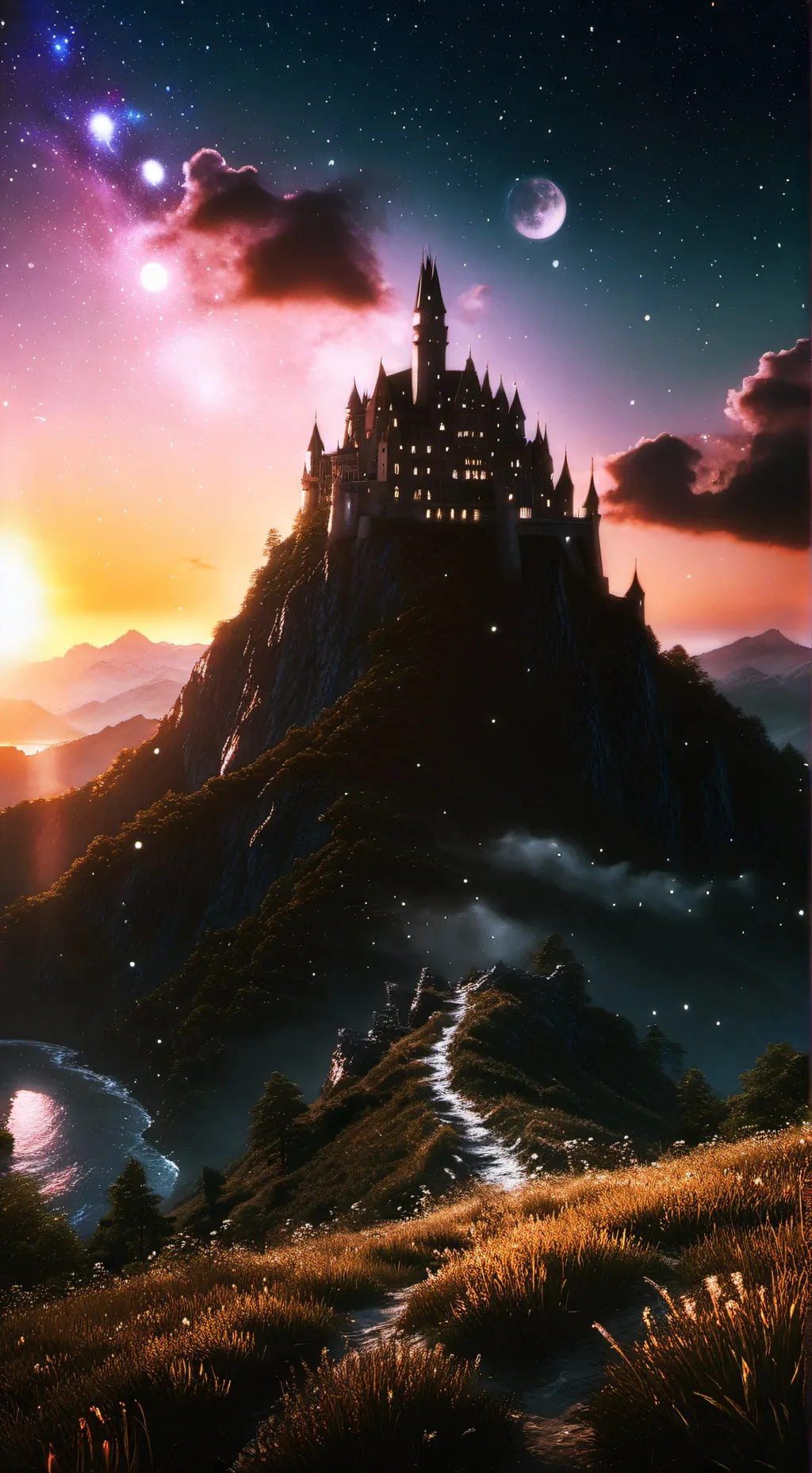 ai character: Kny adventure au  background