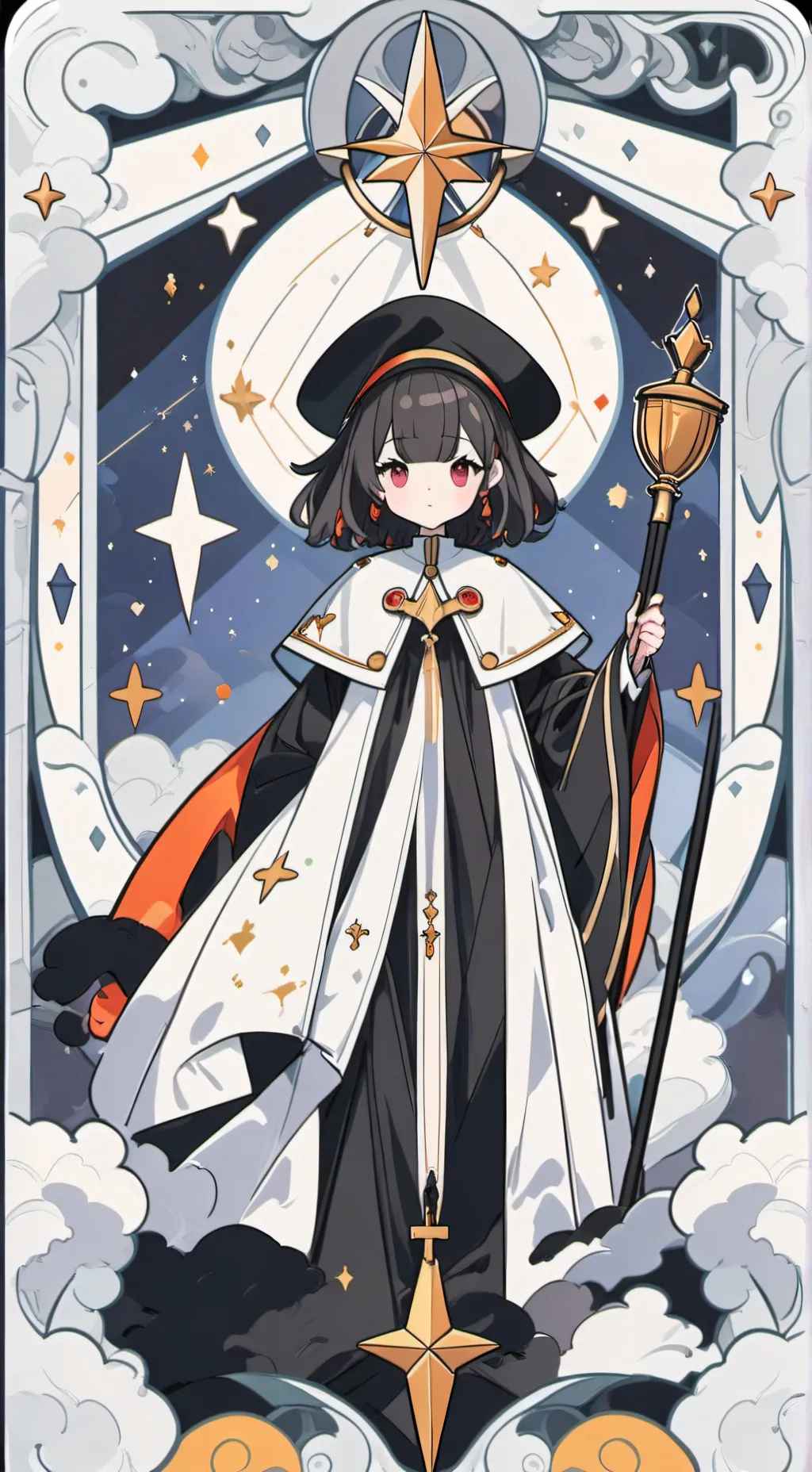 ai character: Leonarda(amiga) background