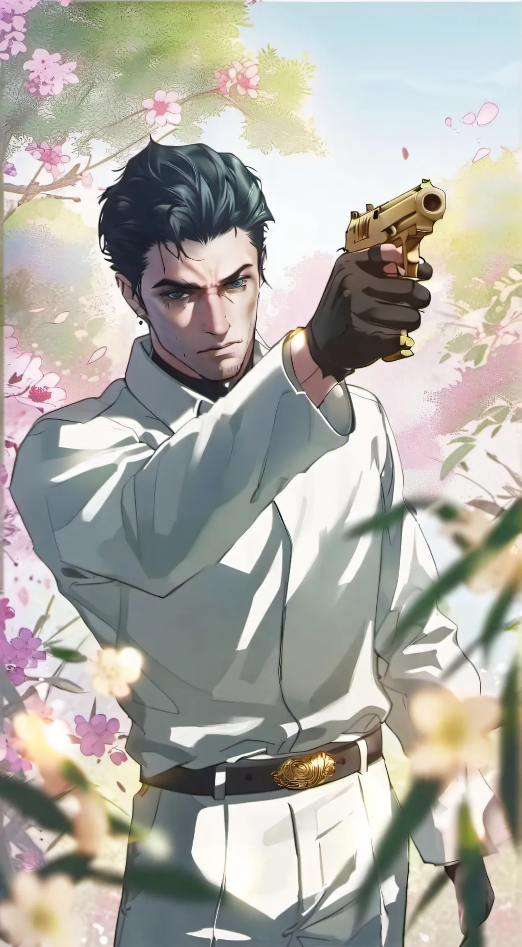 ai character: nik background