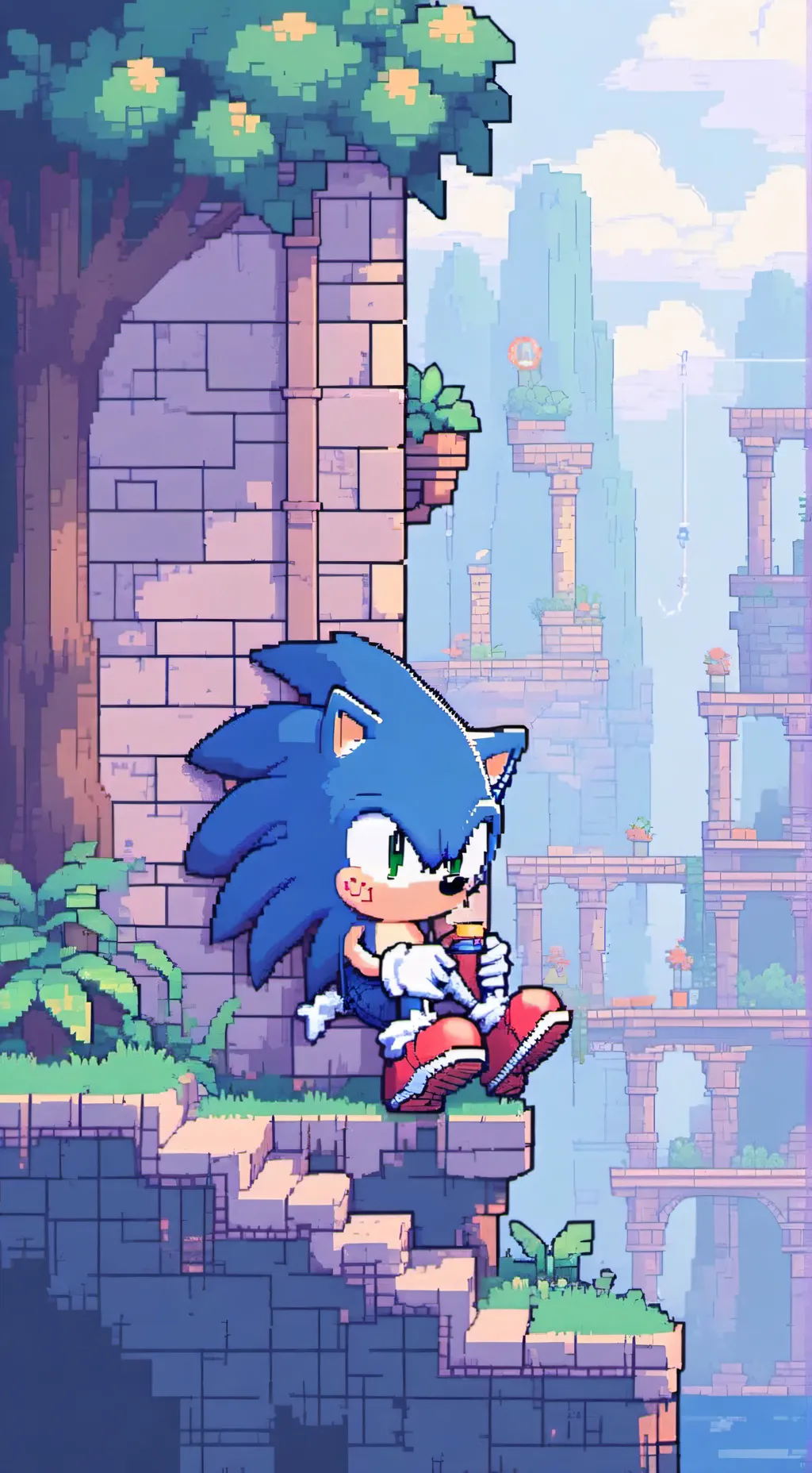ai character: Sonic’s Home! background