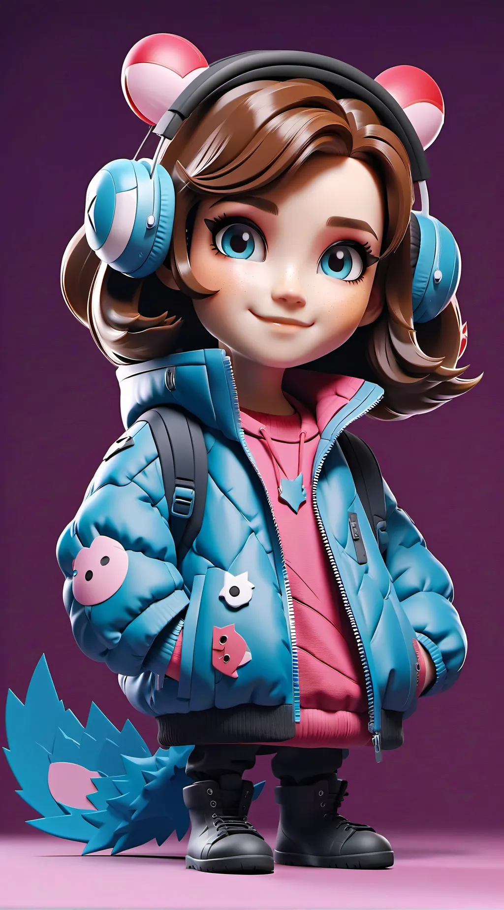 ai character: Your Gf background