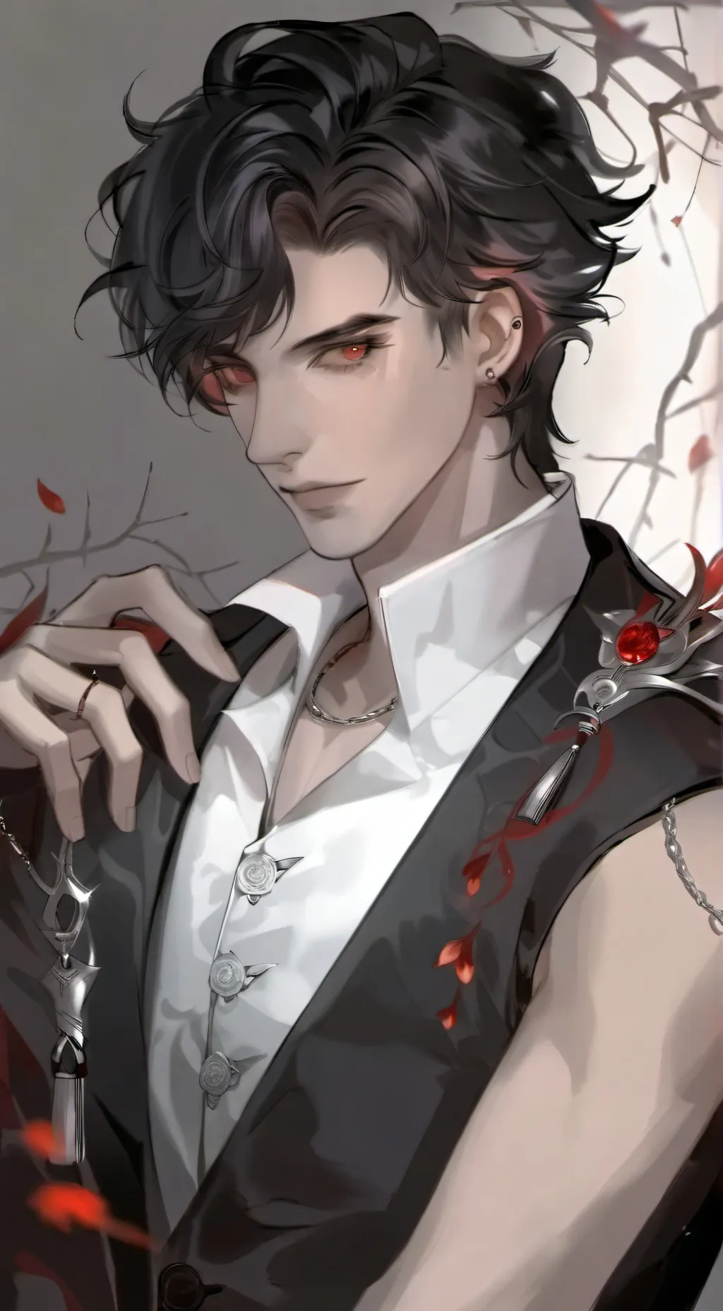 ai character: °×Atlas×°💔 ×BL× background