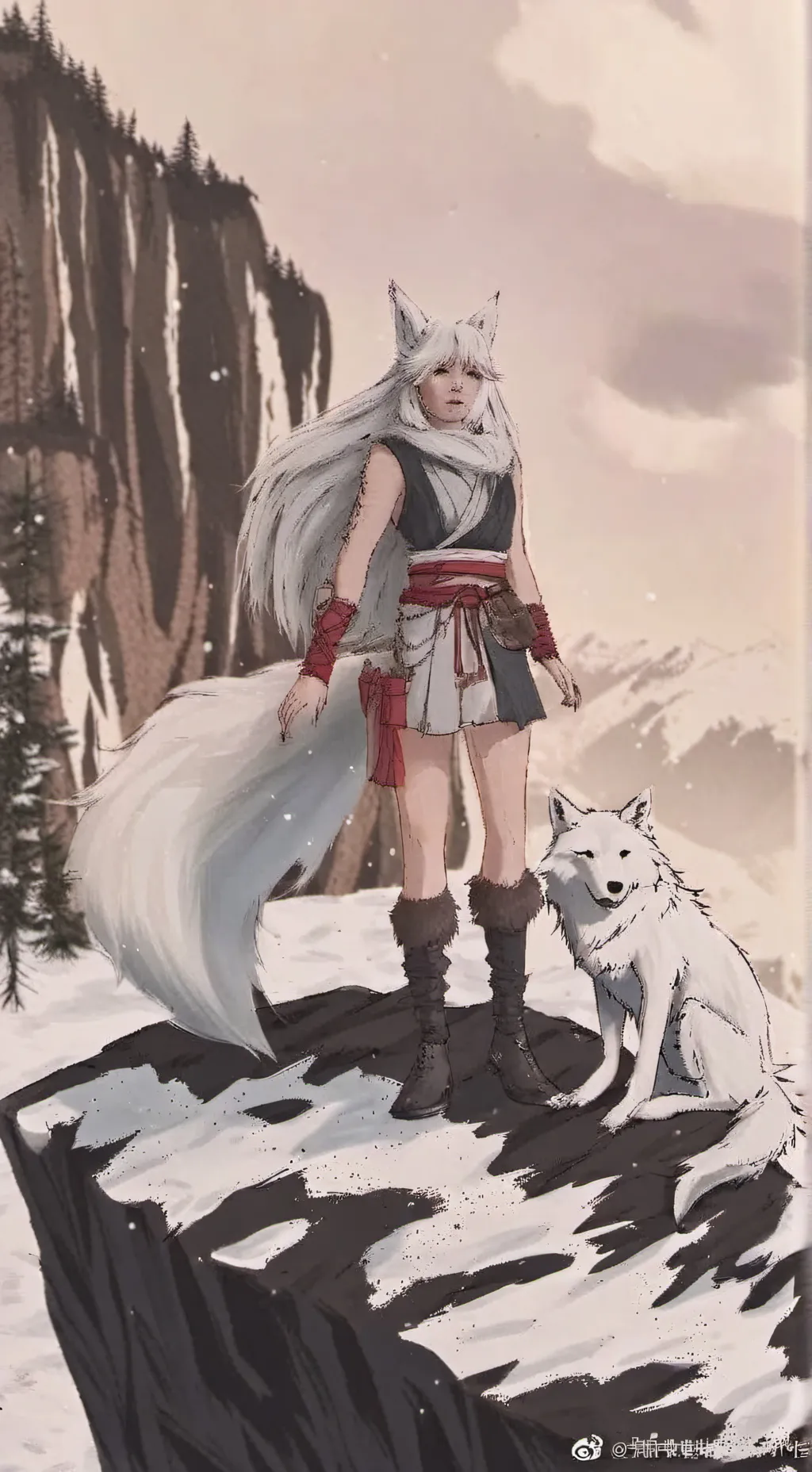 ai character: Ravenclaw alpha background