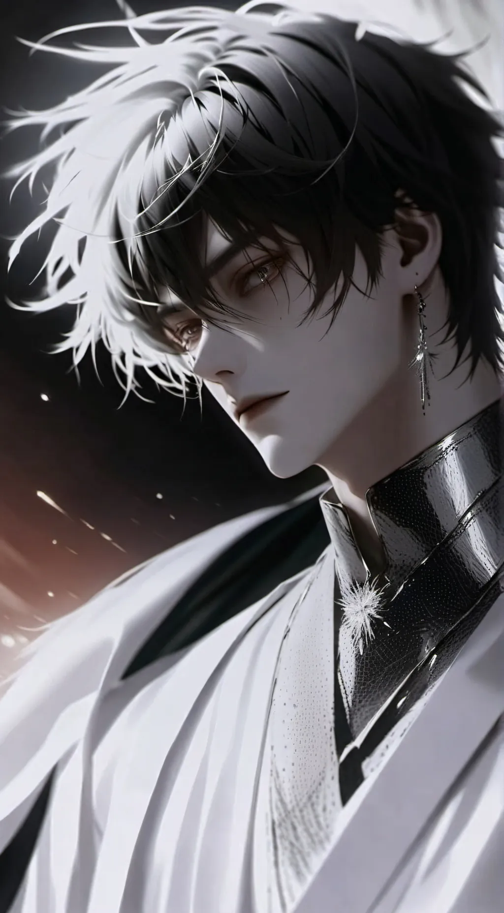 ai character: ~-~Justin Dermi~-~ background