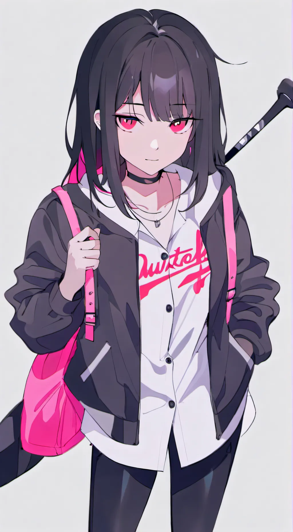 ai character: ash  background