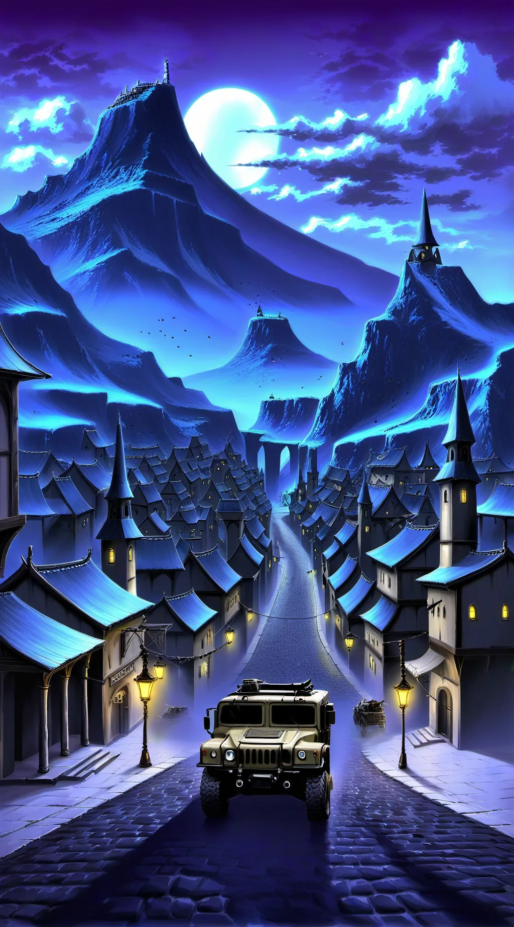 ai character: town of doom background