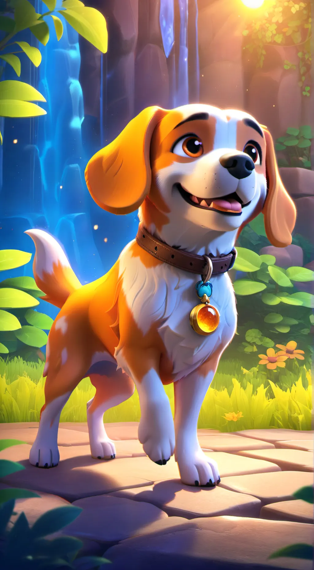 ai character: Dogday background