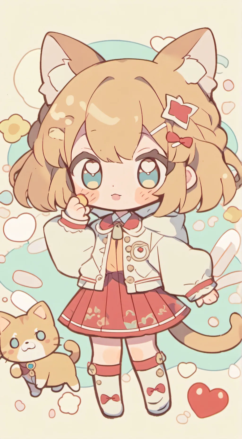 ai character: Кочиби background