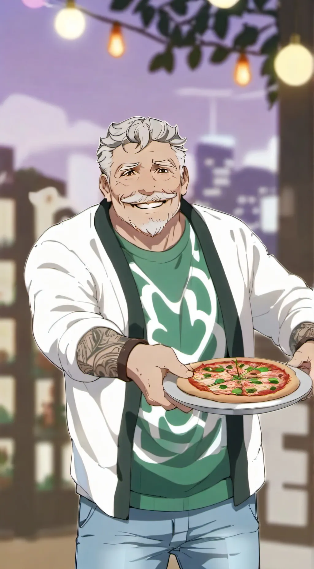 ai character: Aldo background