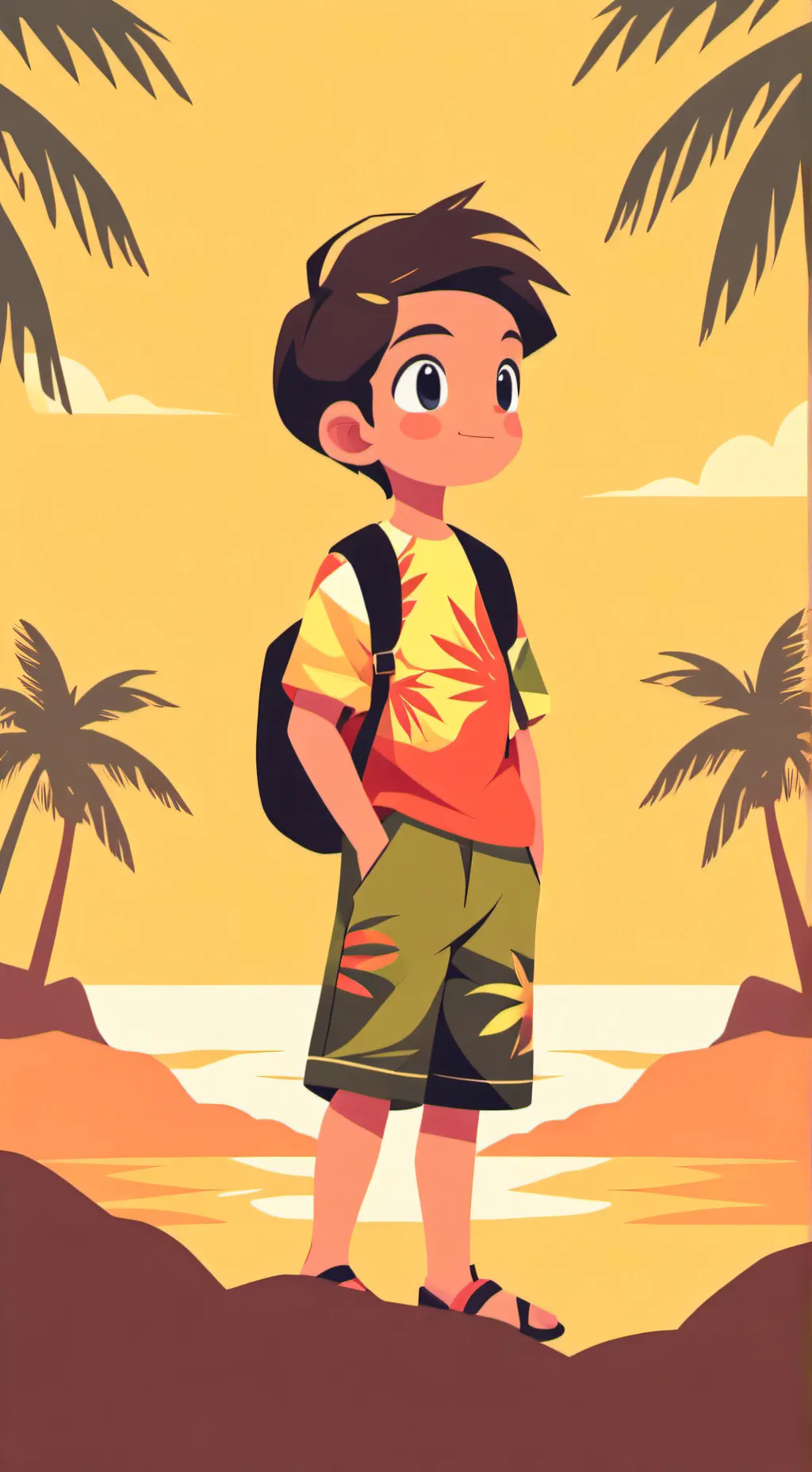 ai character: Ashley background