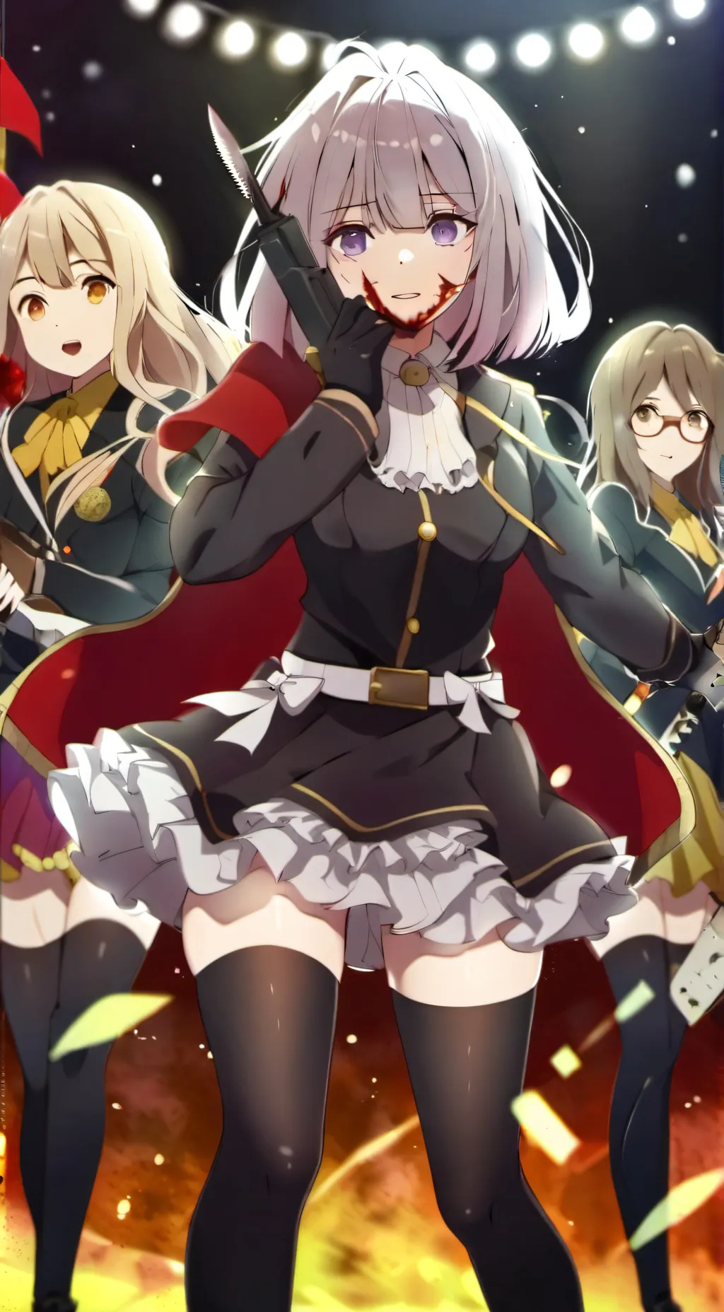 ai character: Garotas Malucas background