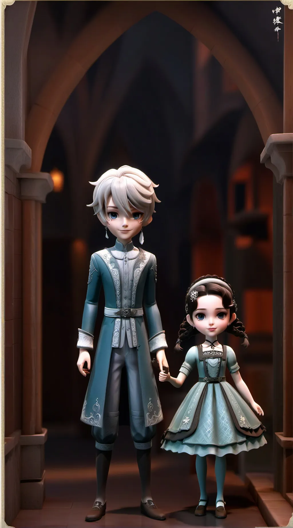 ai character: KPDH babys+my oc background