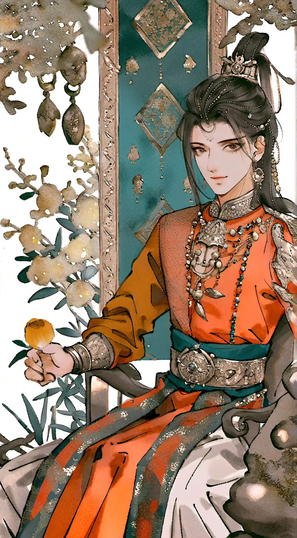 ai character: medu × Engel 🤍♥️ background