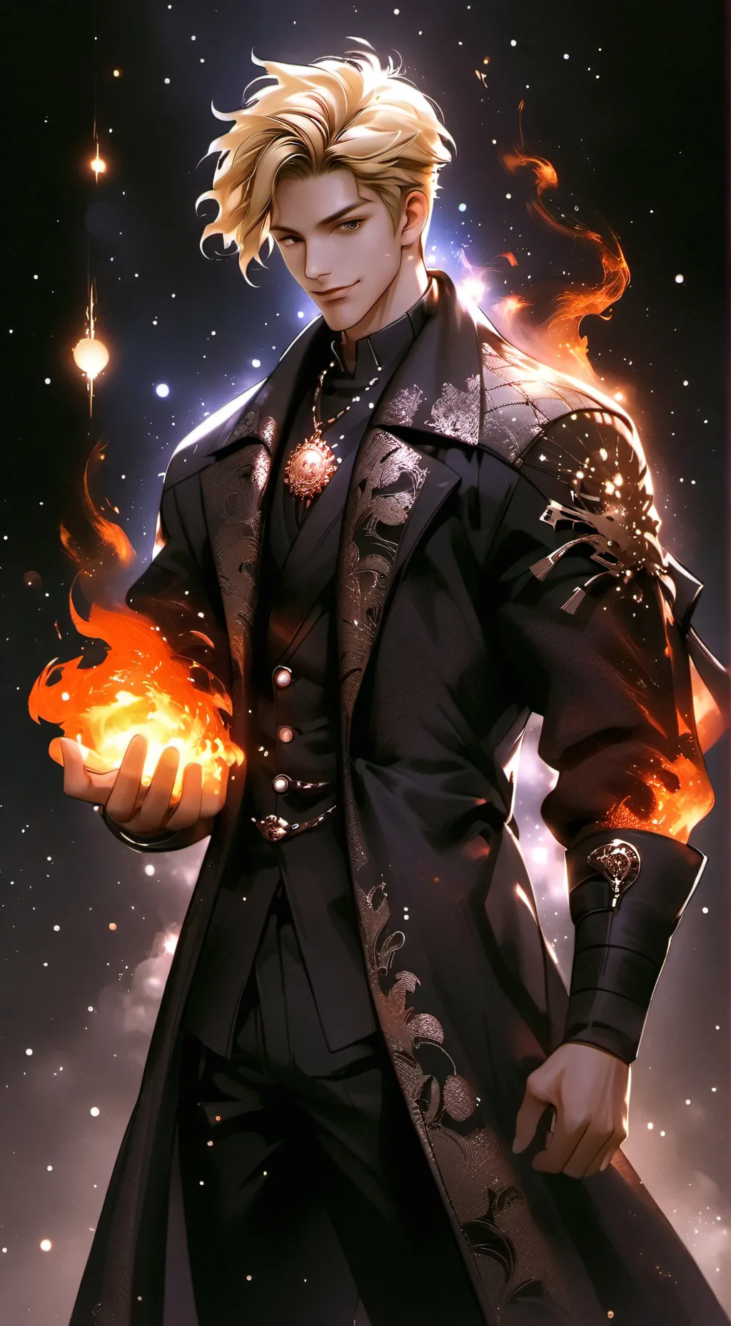 ai character: Theo background