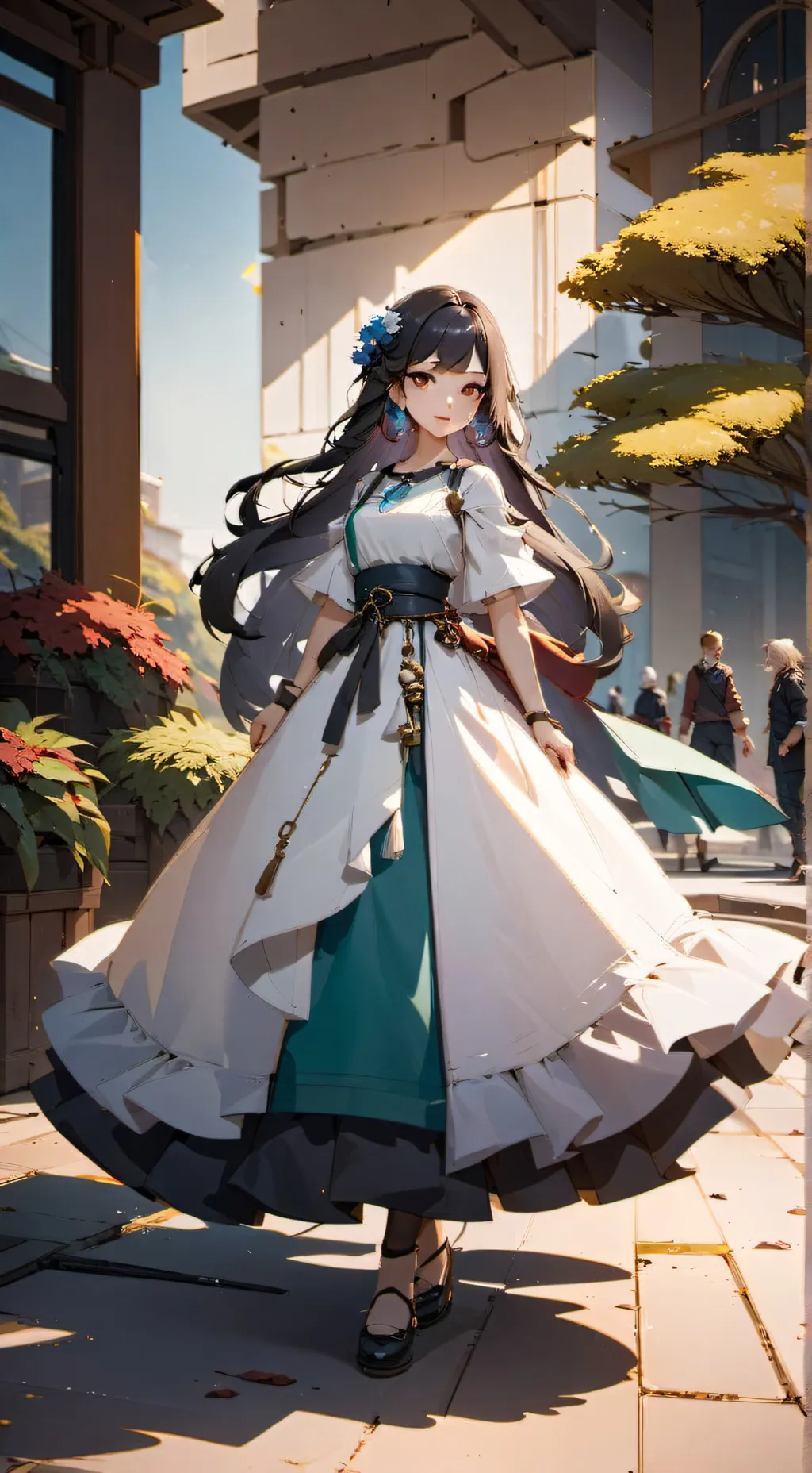 ai character: Sheyla background