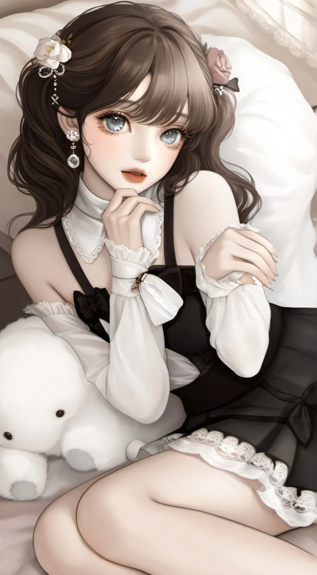 ai character: DW SLEEPOVER  background