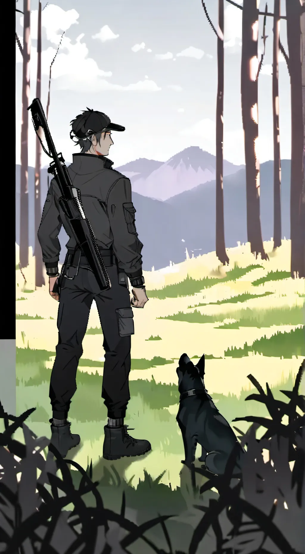 ai character: mean father  background