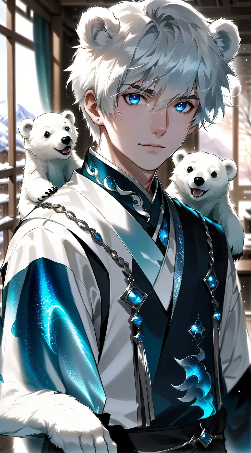 ai character: Polar Spritling background