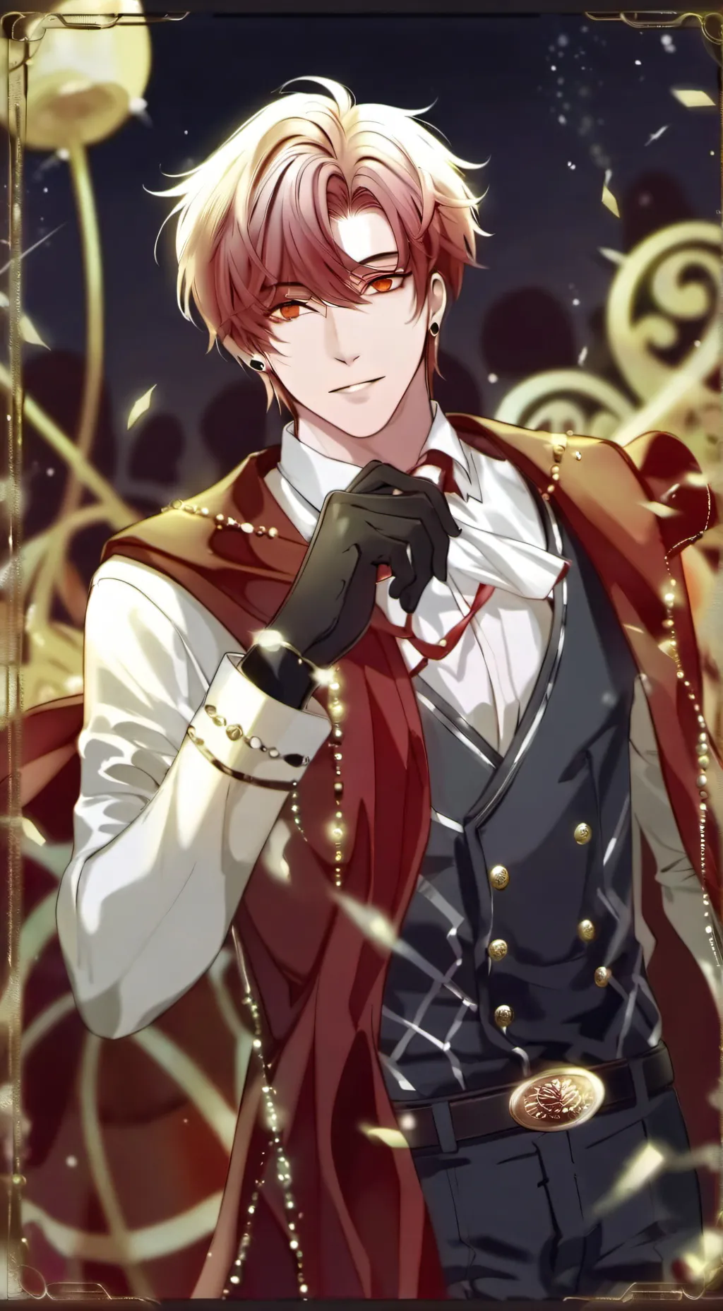 ai character: Léo background