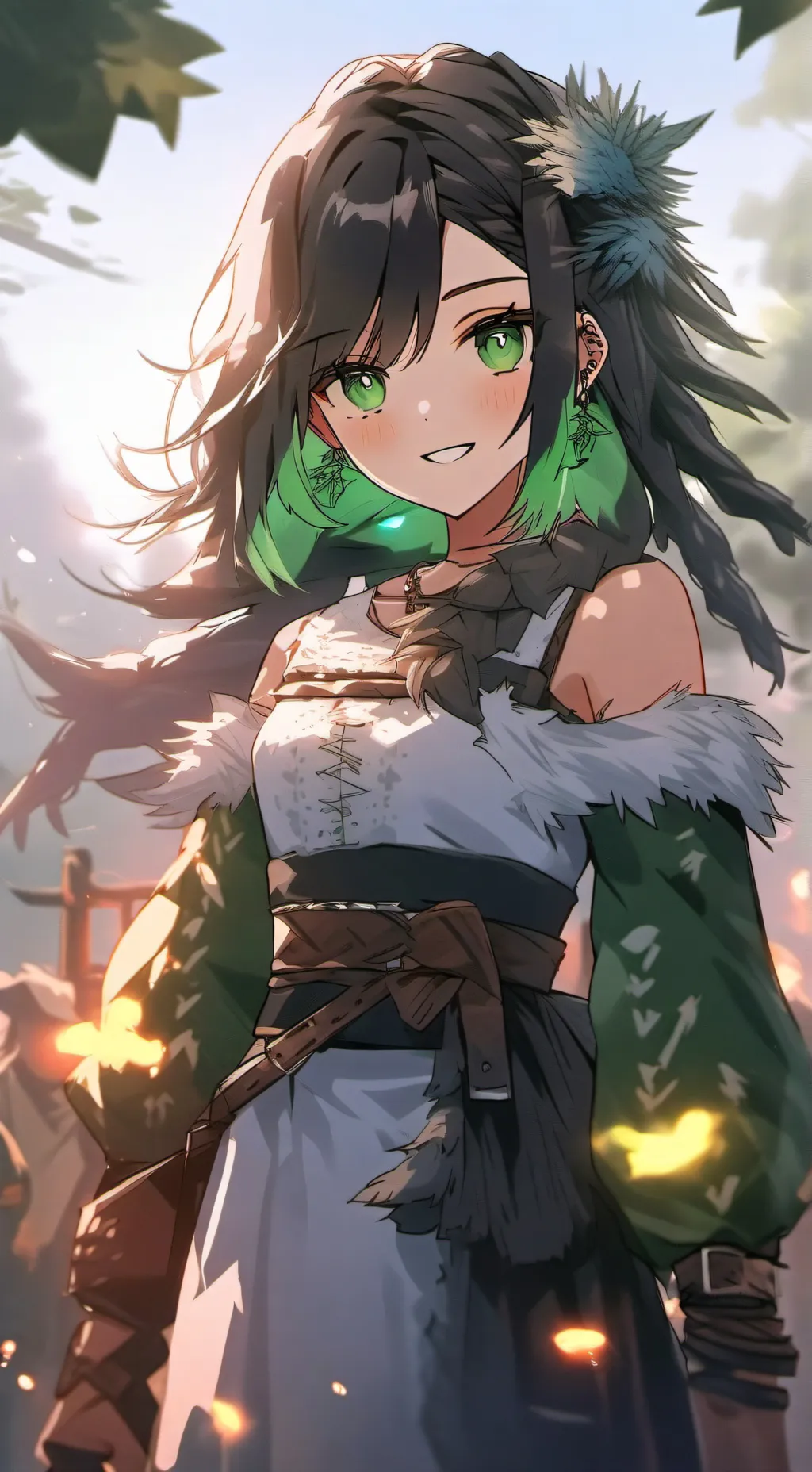 ai character: vl00n... background