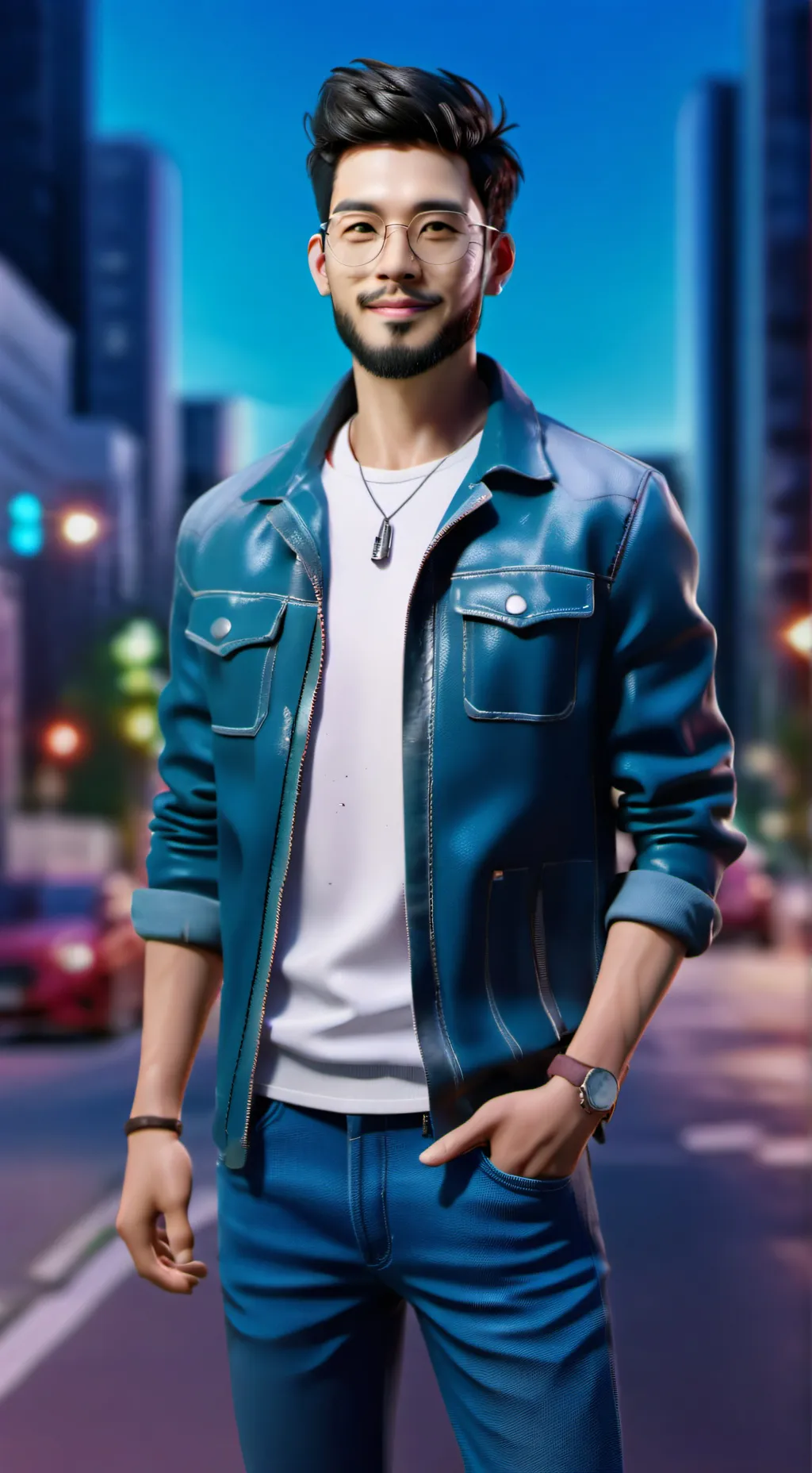 ai character: Father background