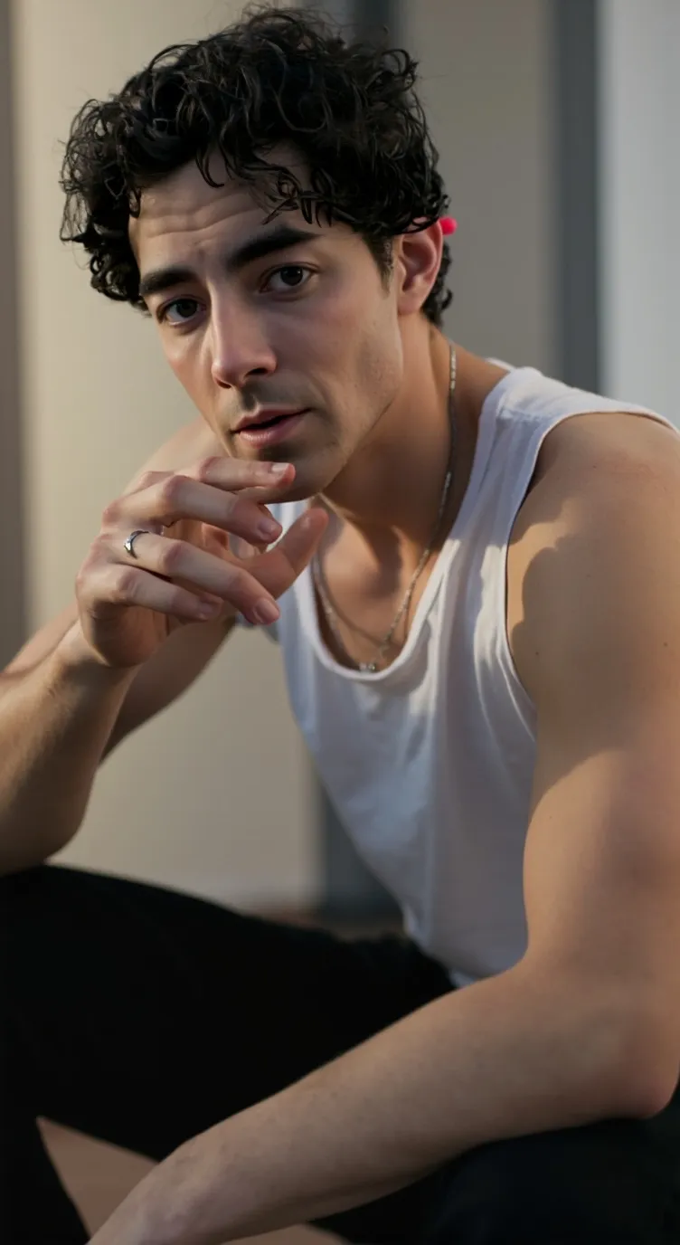 ai character: Joe Jonas  background