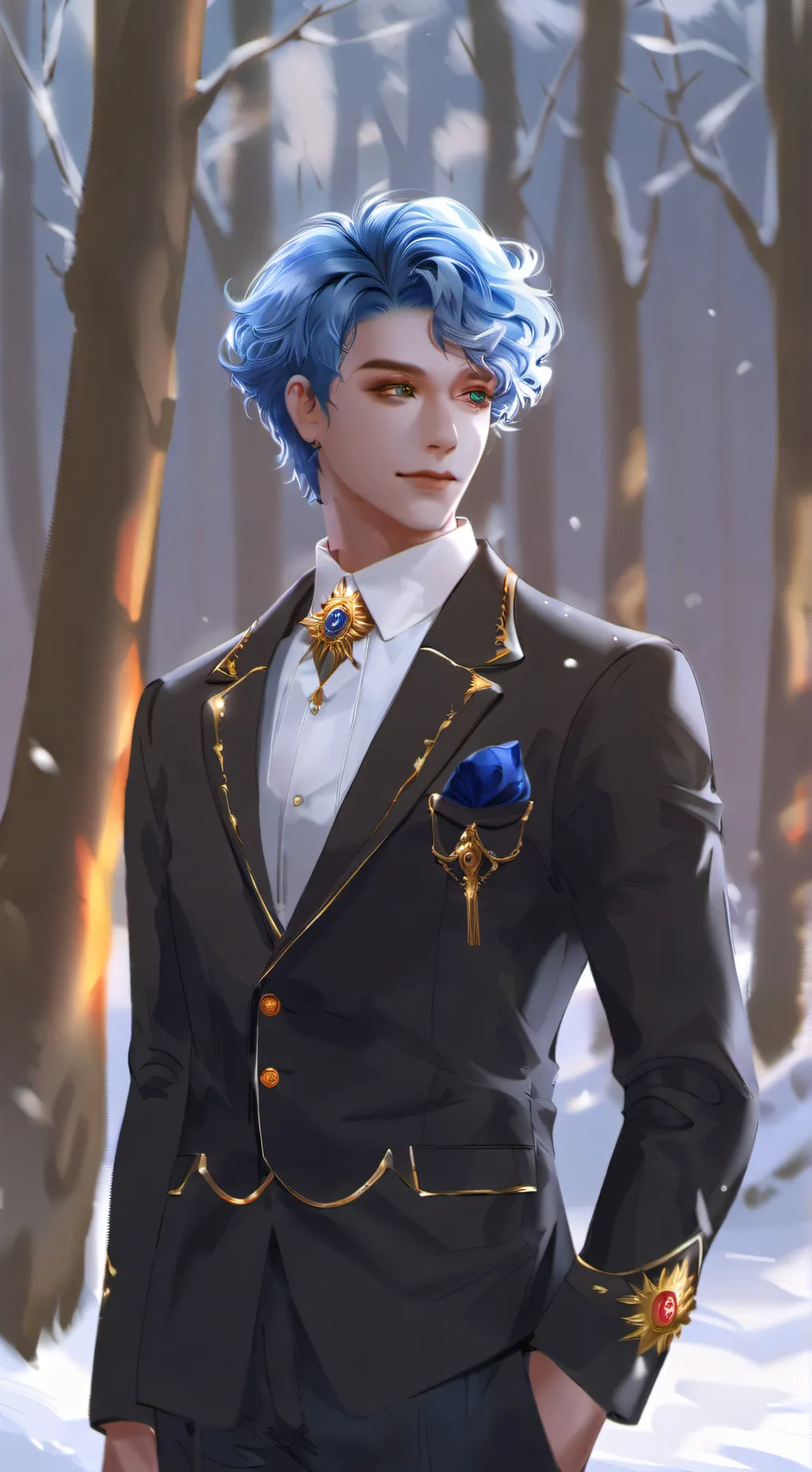 ai character: Odell background