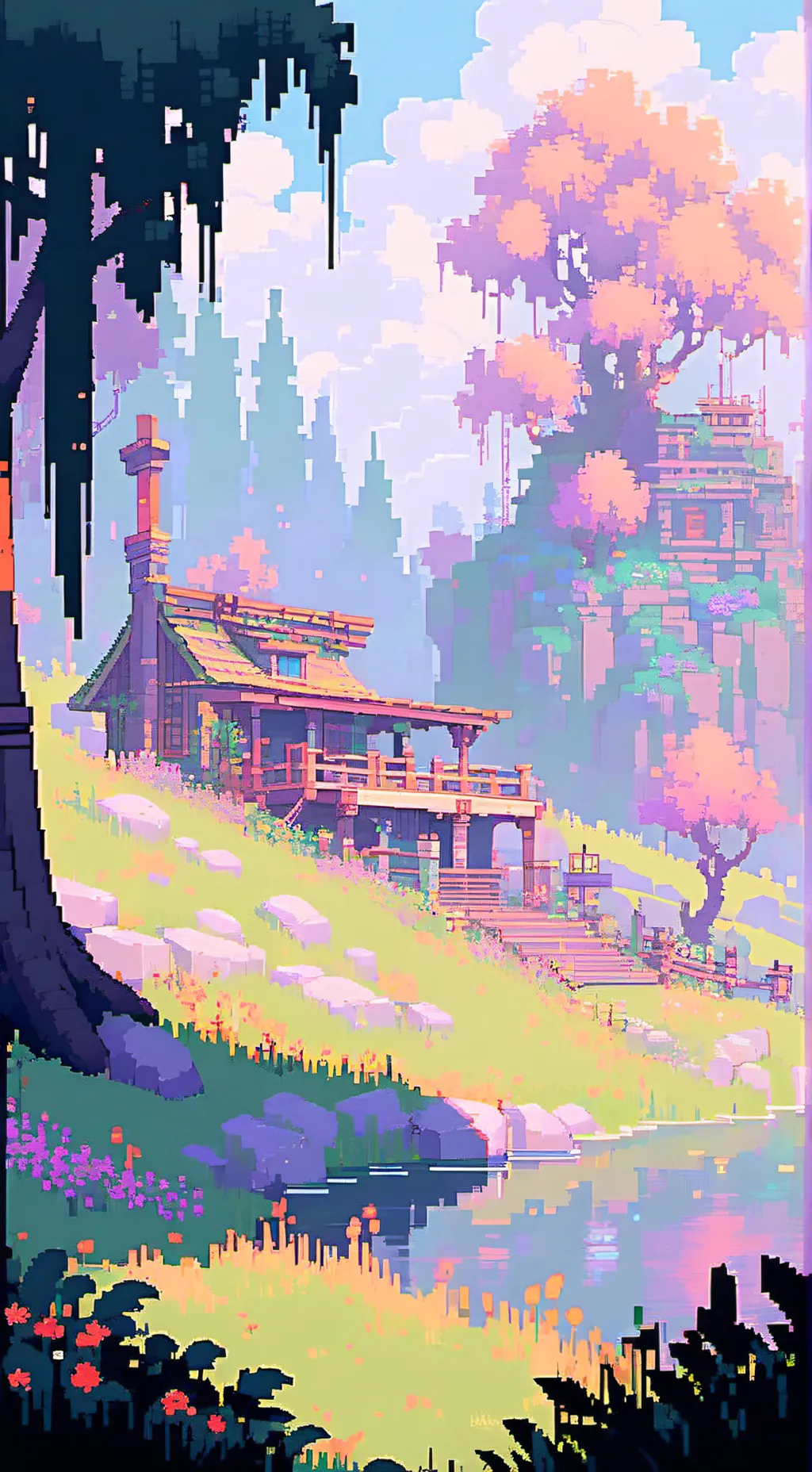 ai character: MHA VACATION!!!! background